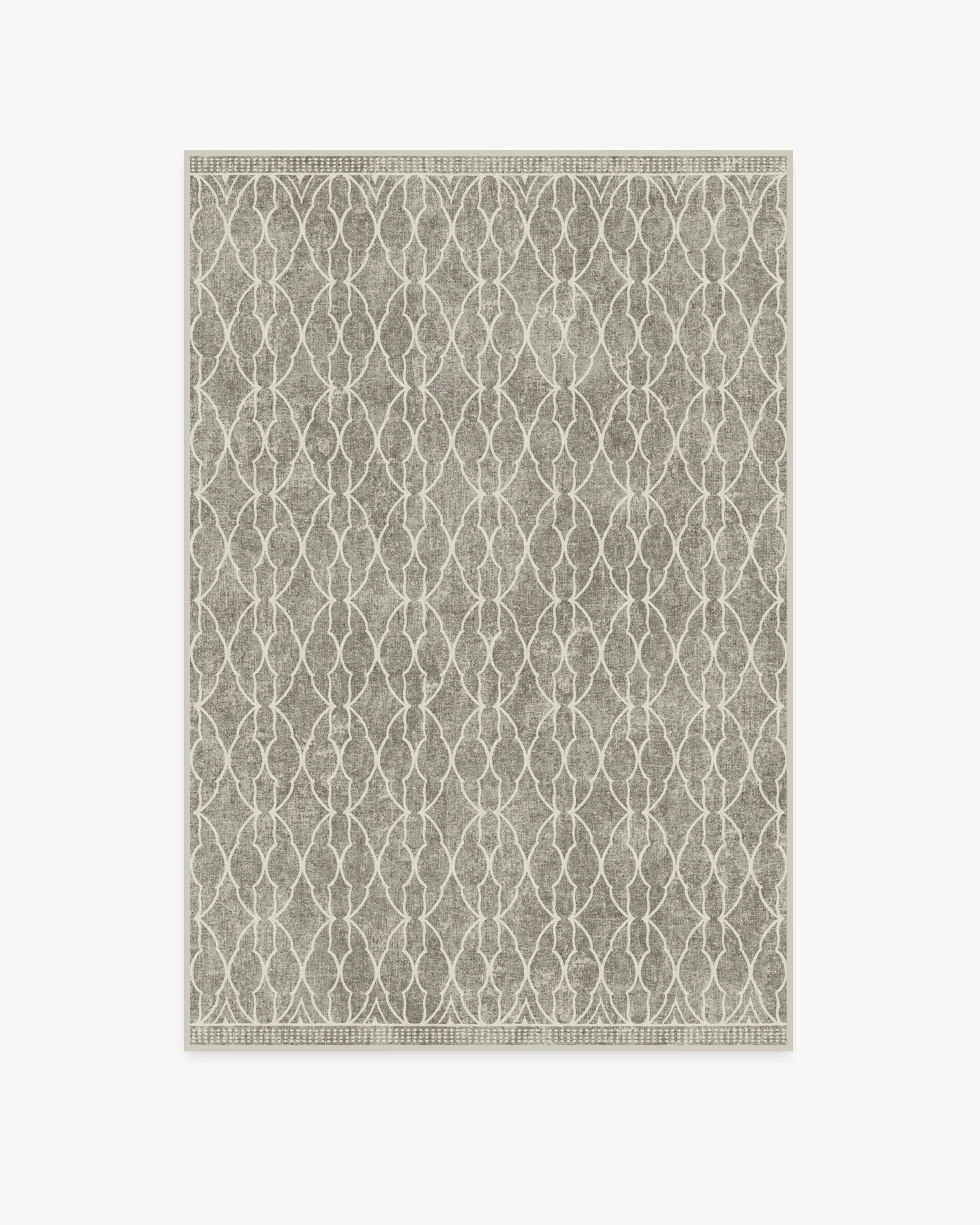Grogu™ Trellis Ash Grey Flatwoven Rug