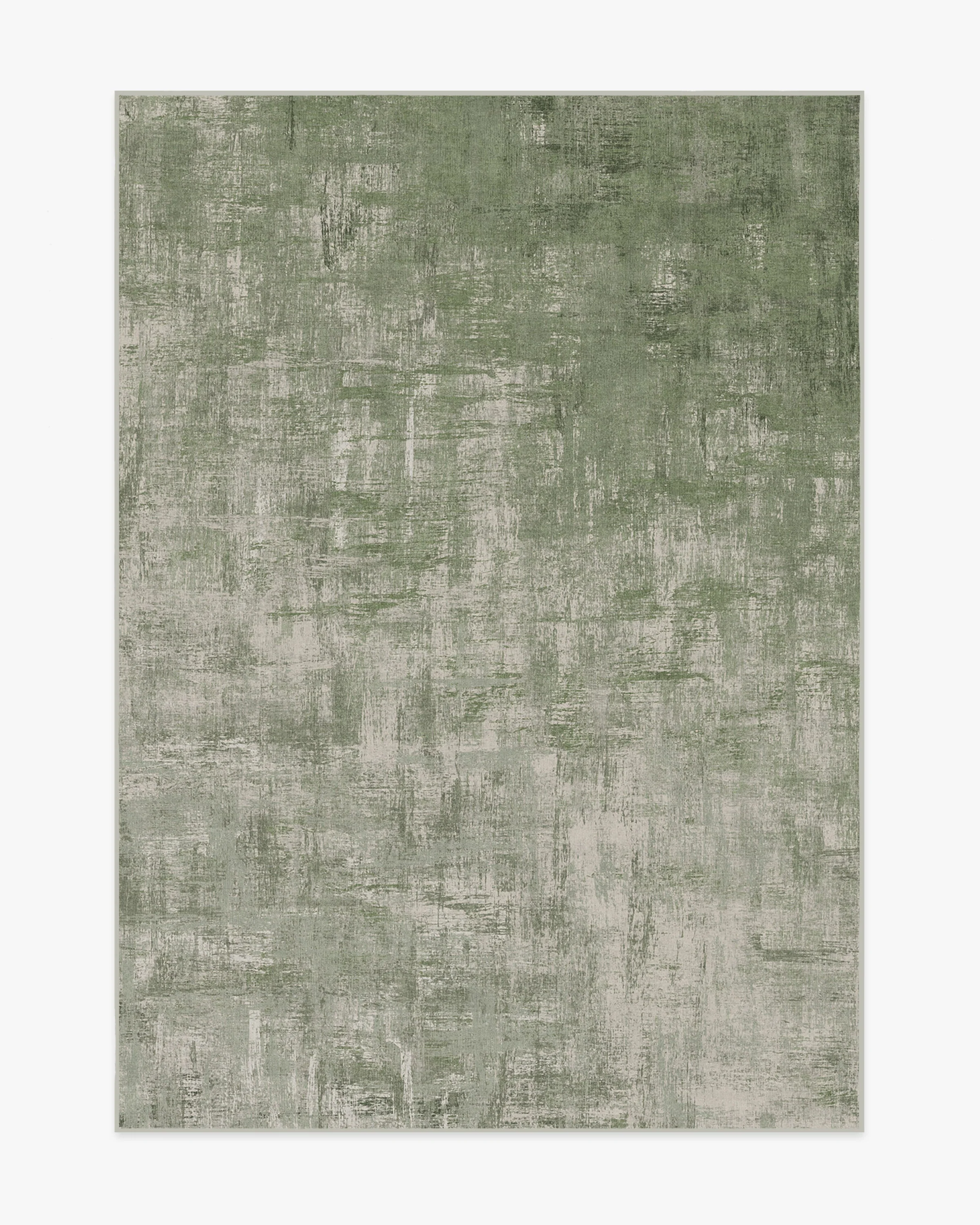 Impasto Sage Green Flatwoven Rug