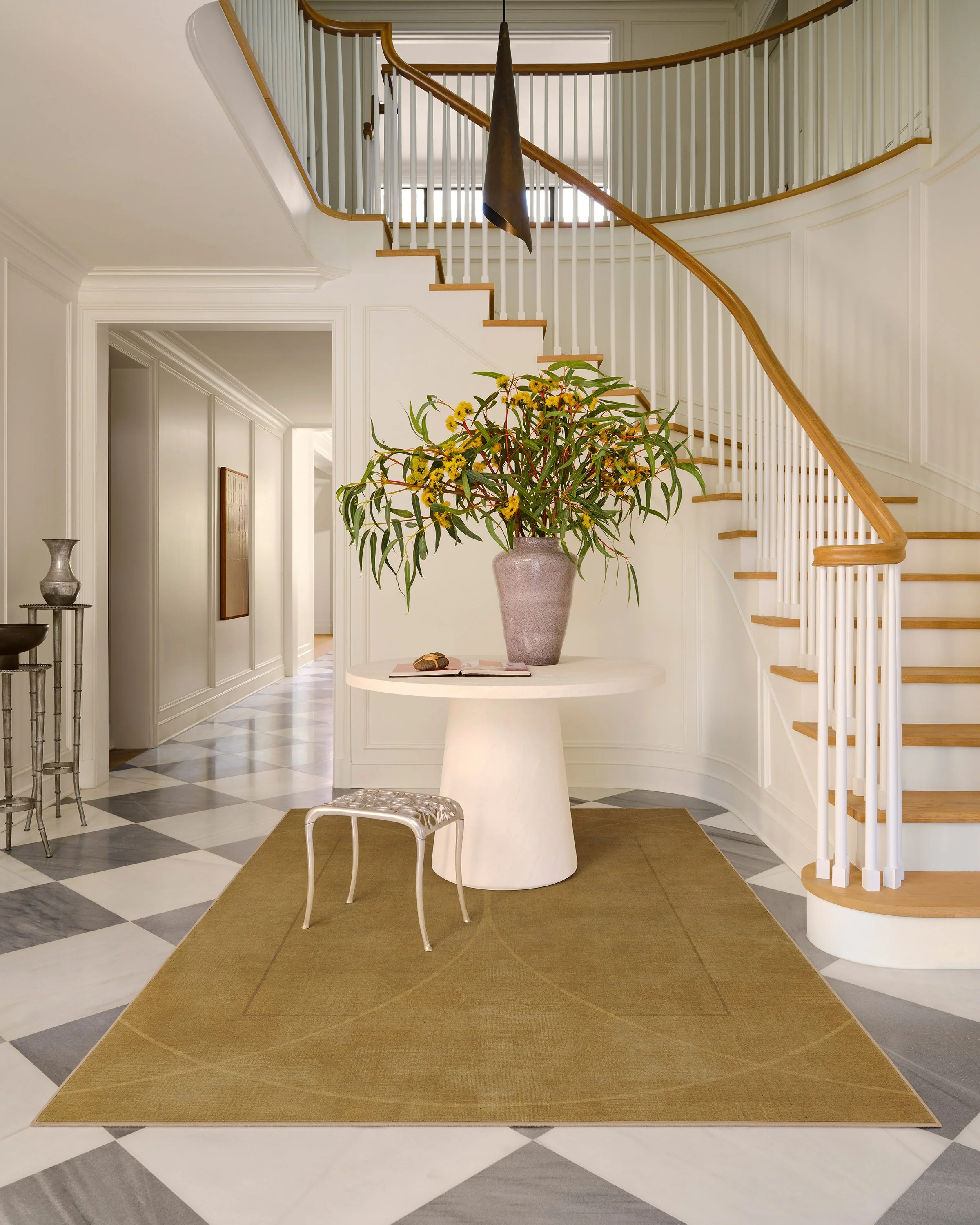 Ayla Gold Rug by Architectural Digest