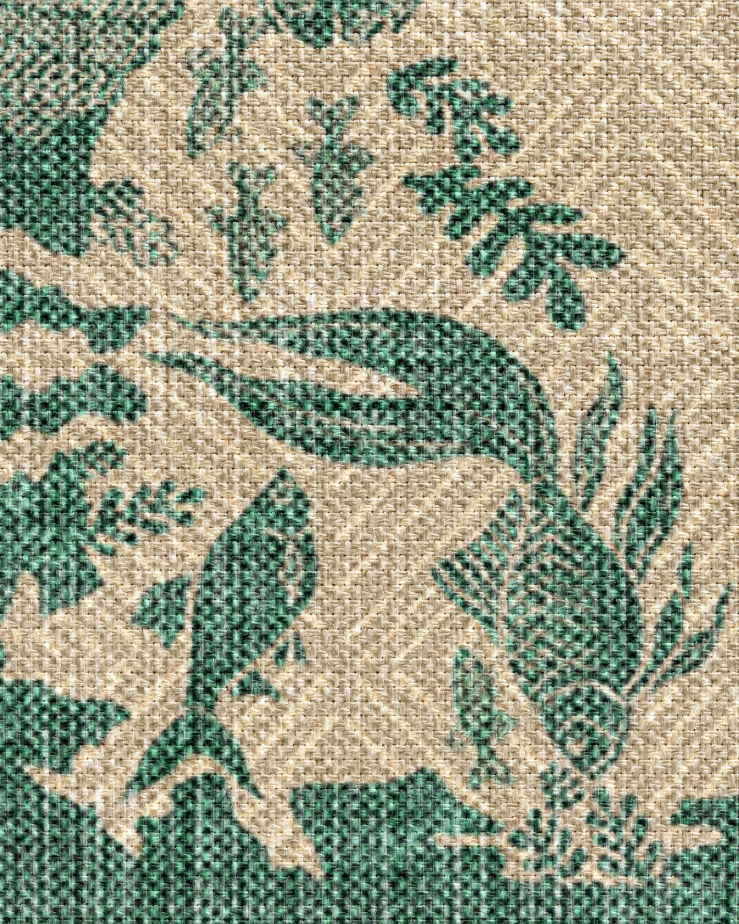 Ionia Emerald & Tan Outdoor Rug