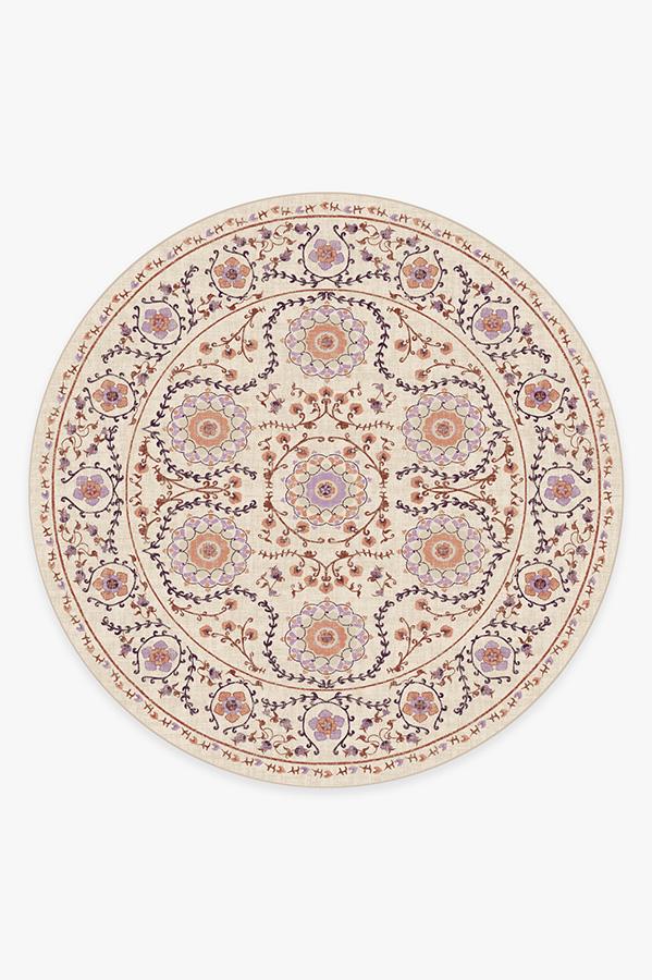 Suzani Purple Flatwoven Rug