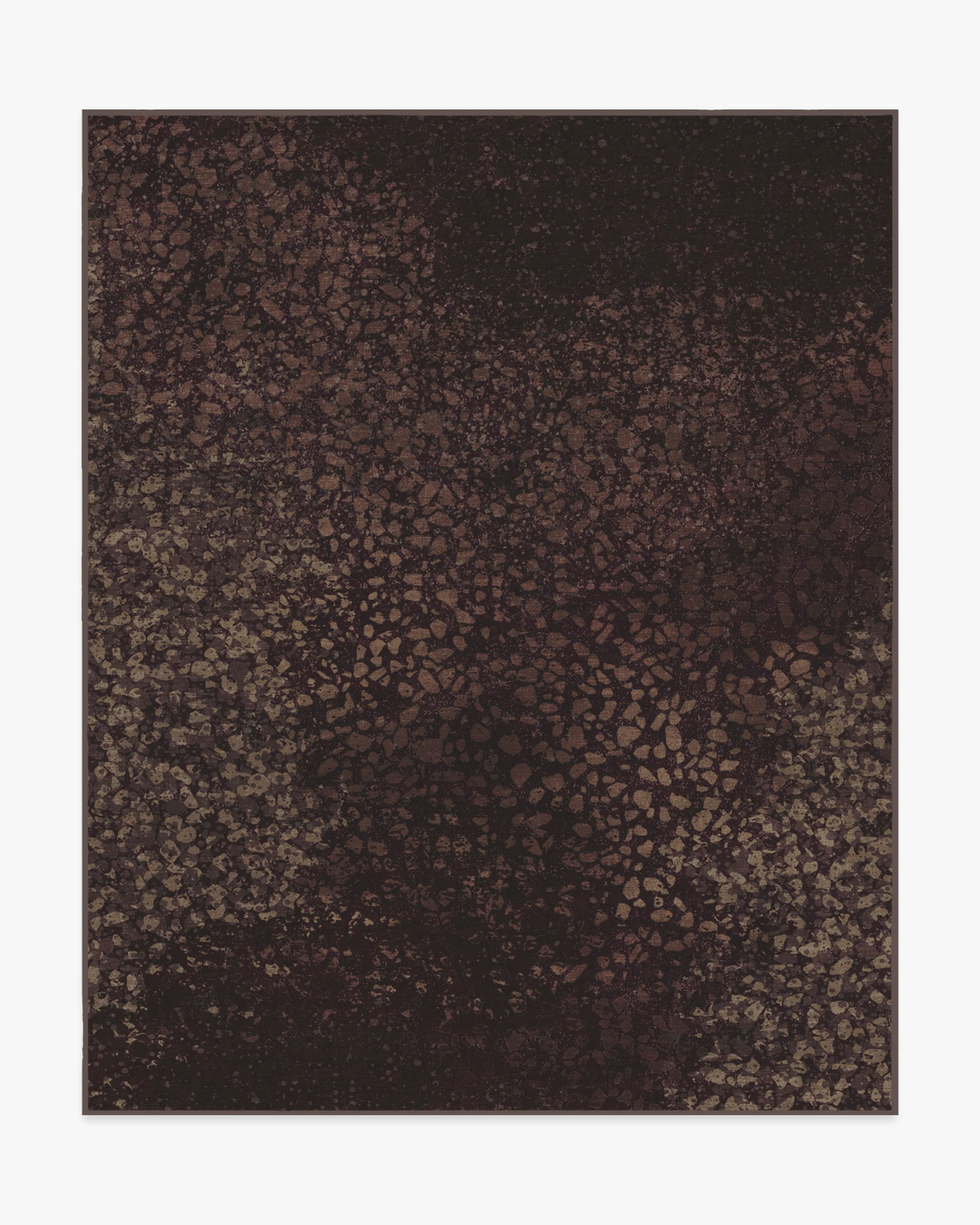 Terran Burgundy Rug by Architectural Digest