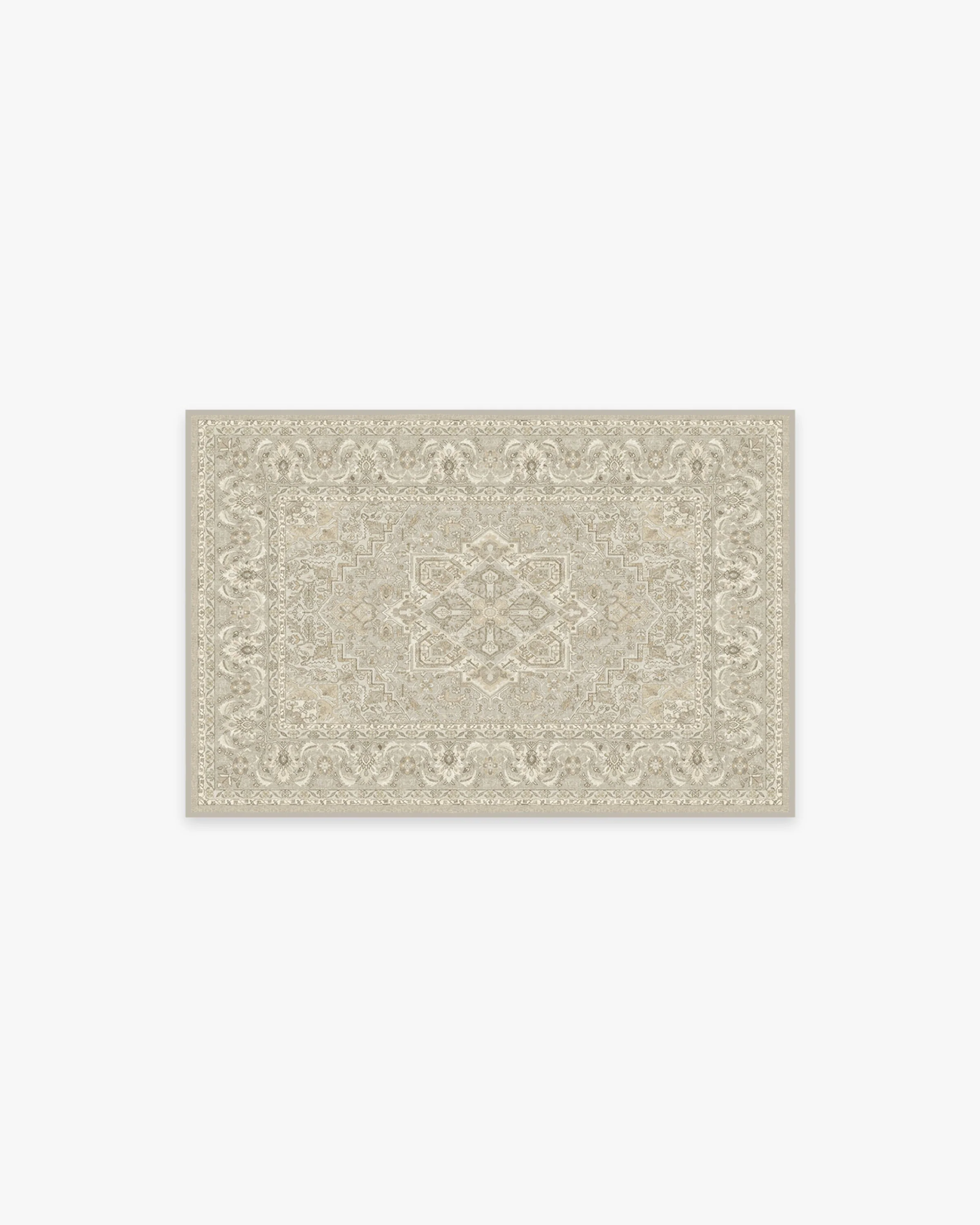 Hendesi Heriz Cream Rug