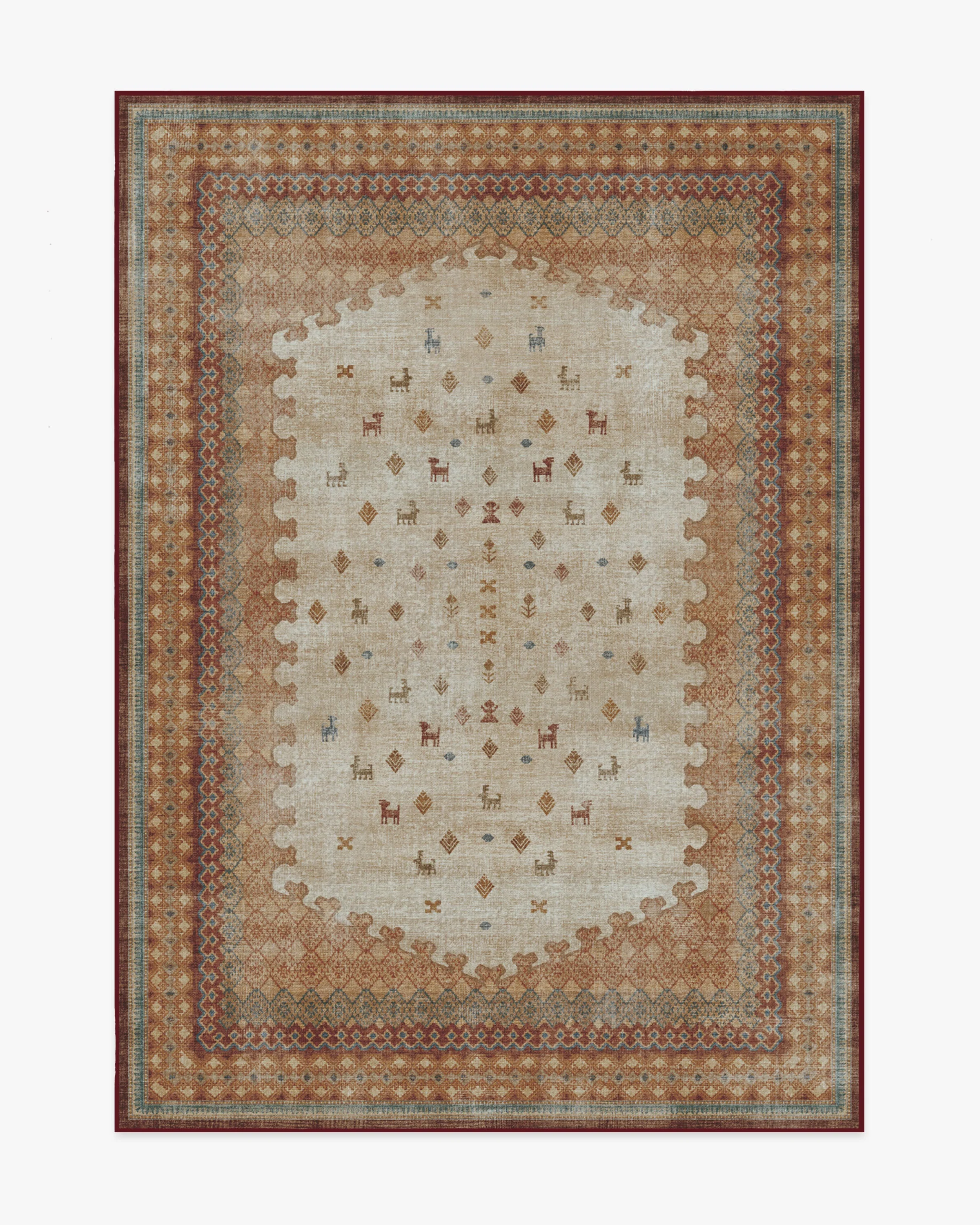Mitra Multicolor Flatwoven Rug by Martyn Lawrence Bullard