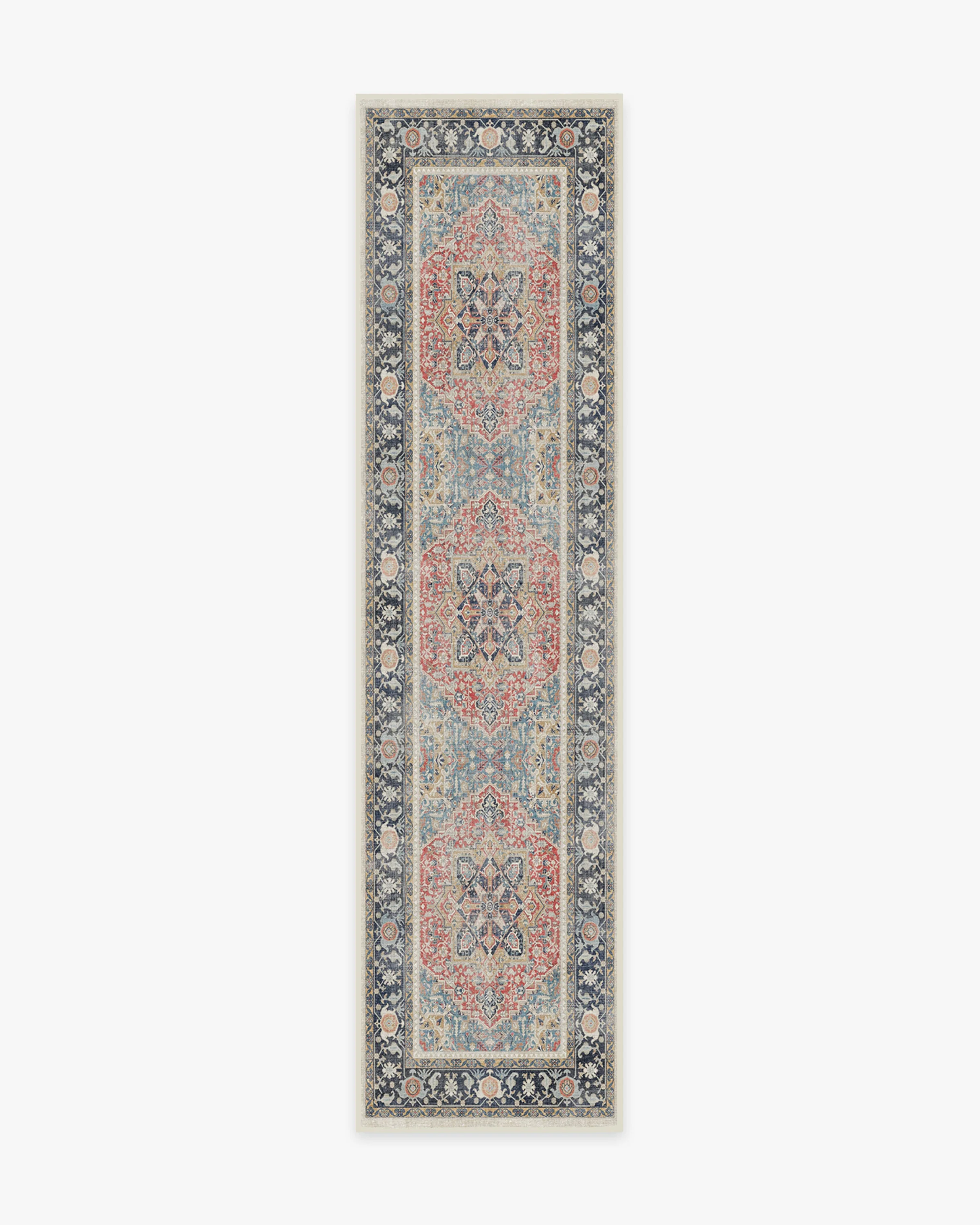 Kamran Cayenne Red Flatwoven Rug