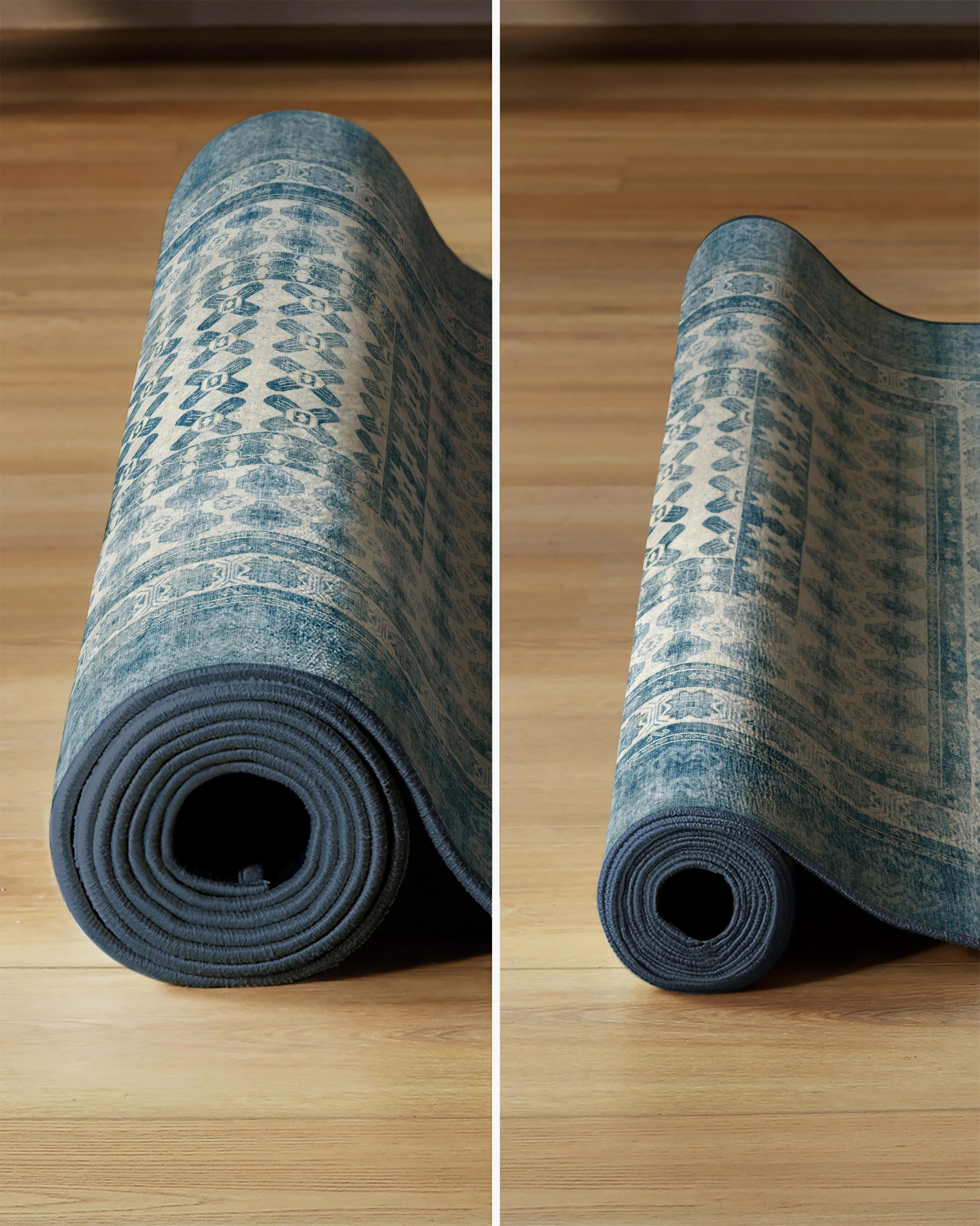 Cyrus Ocean & Ivory Rug