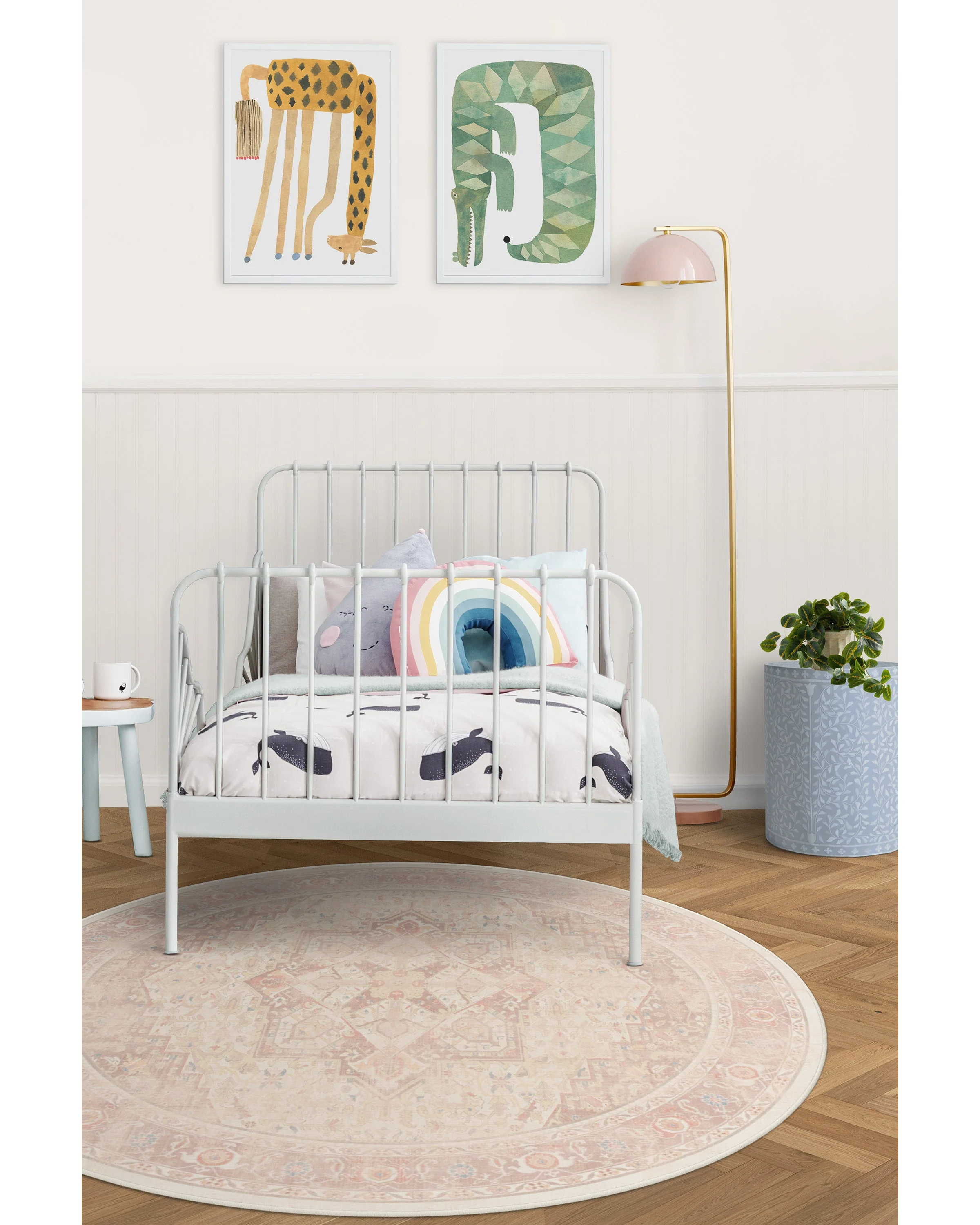 Kamran Soft Pink Rug