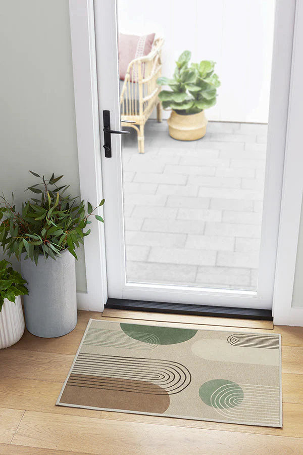 Runda Natural Sage Flatwoven Rug