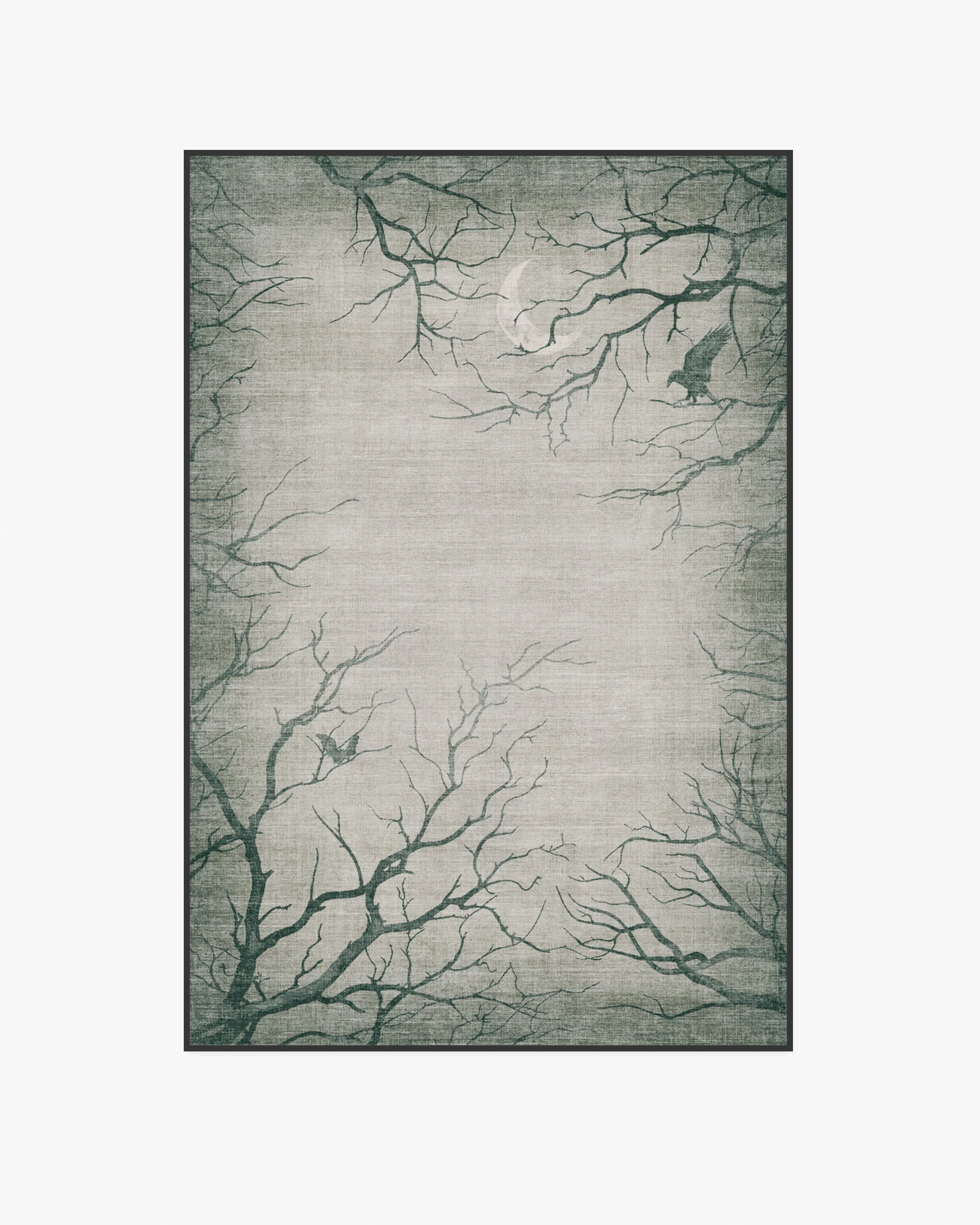Moonshadows Grey Flatwoven Rug