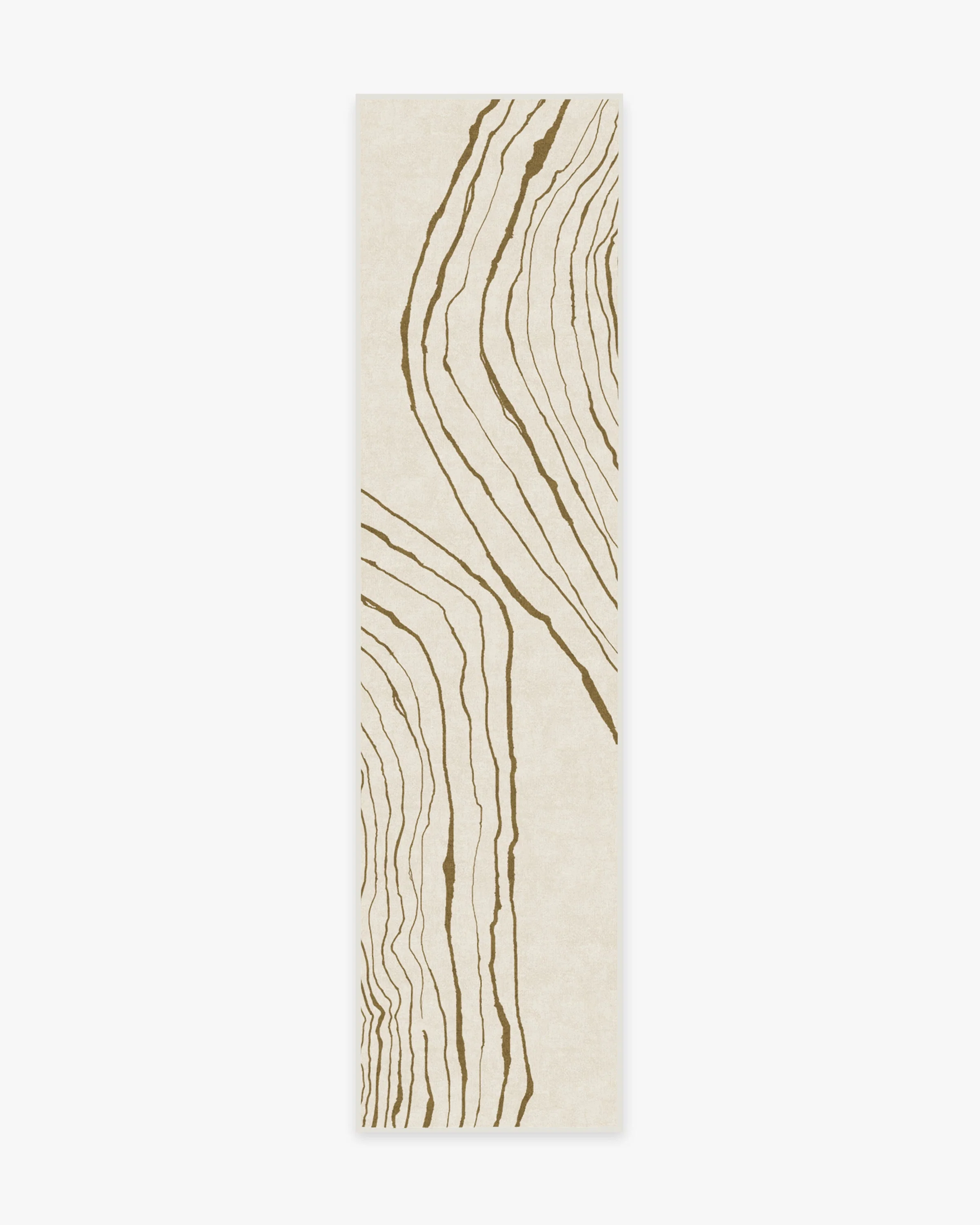 Seine Camel & Ivory Flatwoven Rug by Nina Takesh