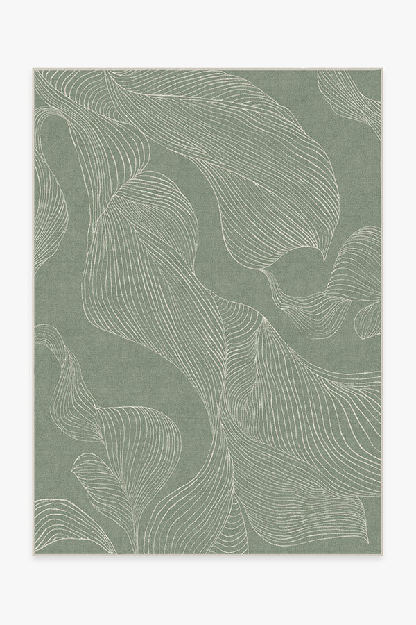 Sana Sage Green Flatwoven Rug