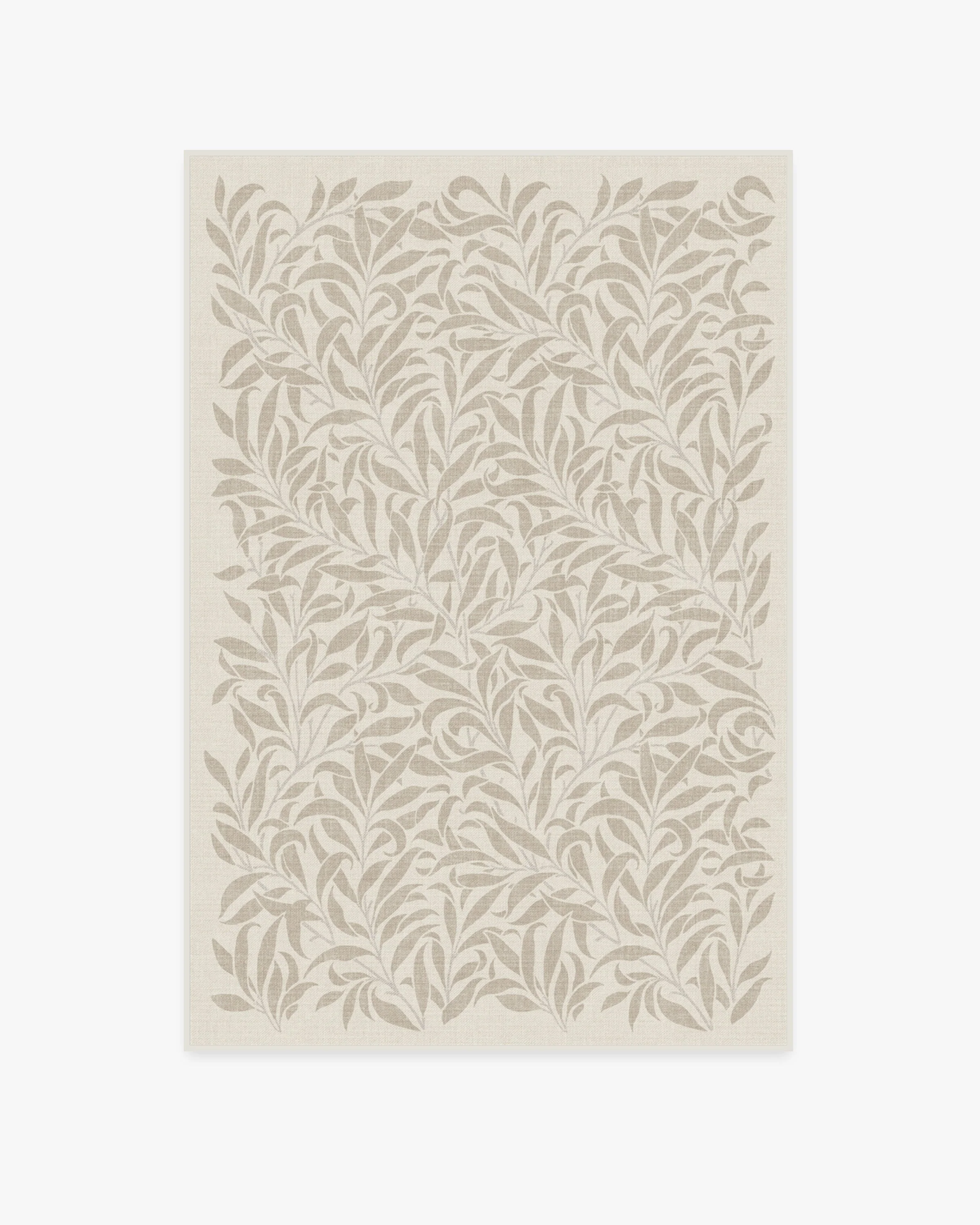 Pure Willow Boughs Natural Flatwoven Rug by Morris & Co.