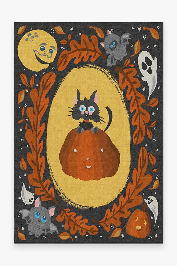 Scaredy Cat Flatwoven Rug