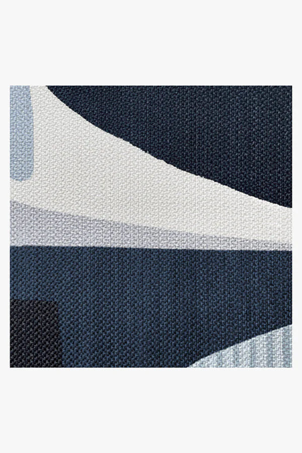 Medley Blue & Grey Outdoor Rug