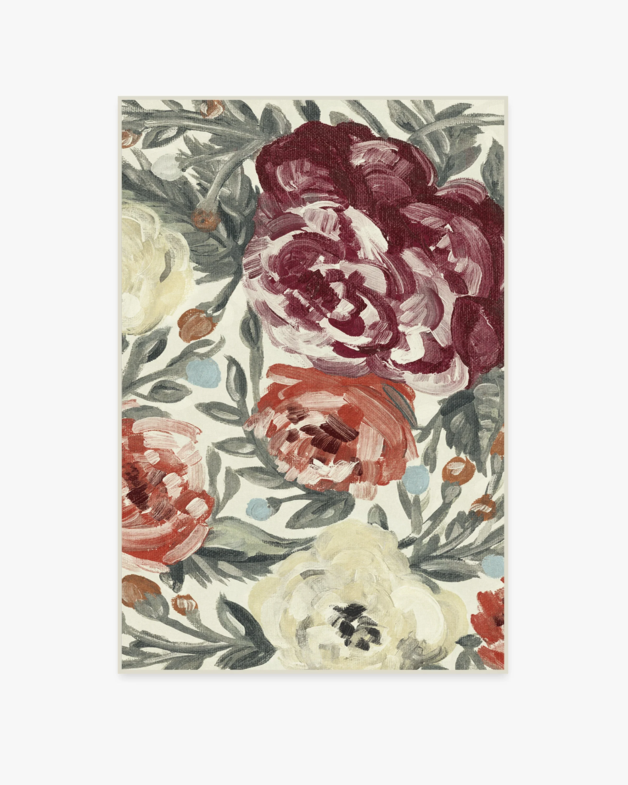 Camellia Currant Flatwoven Rug