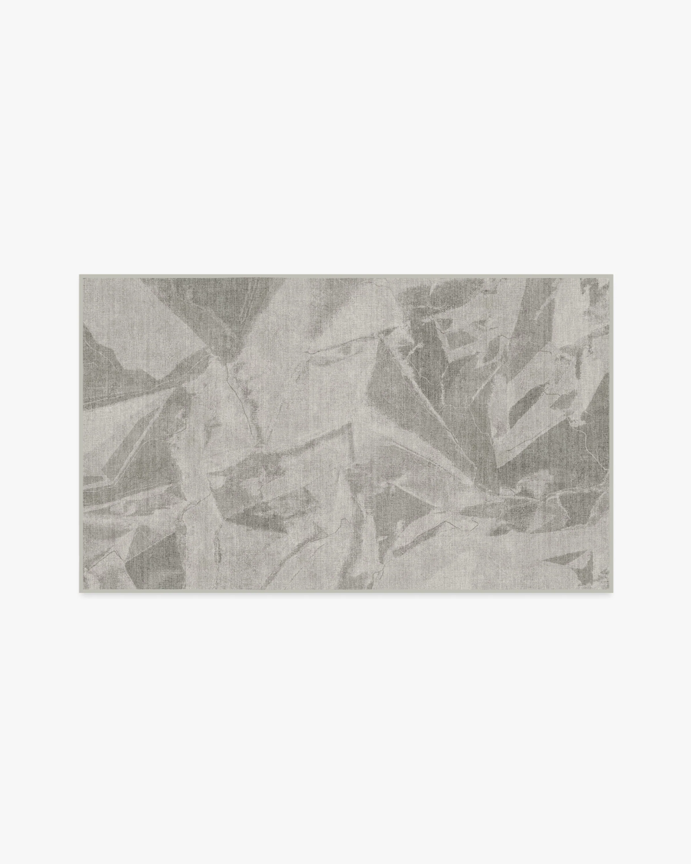 Topo Soft Grey Flatwoven Rug by Architectural Digest