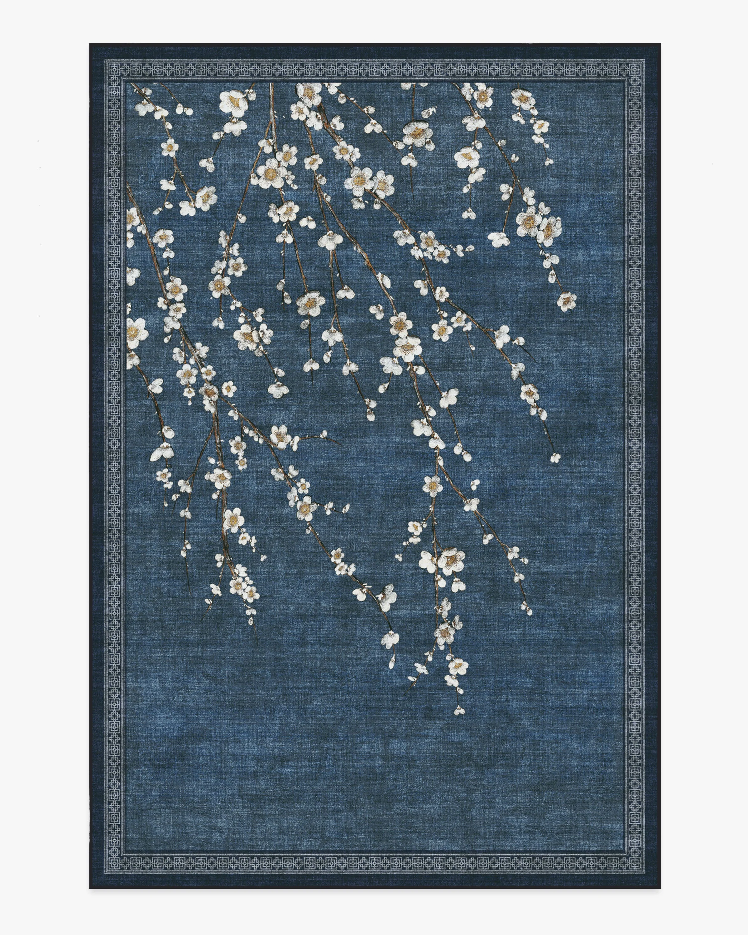 Sakura Indigo Rug by Gracie