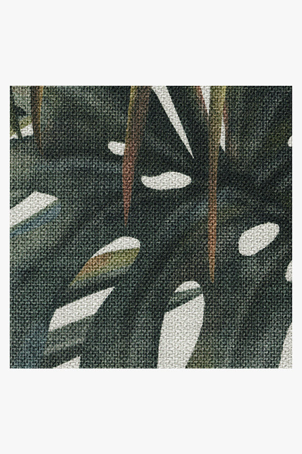 Tropical Green Outdoor Rug