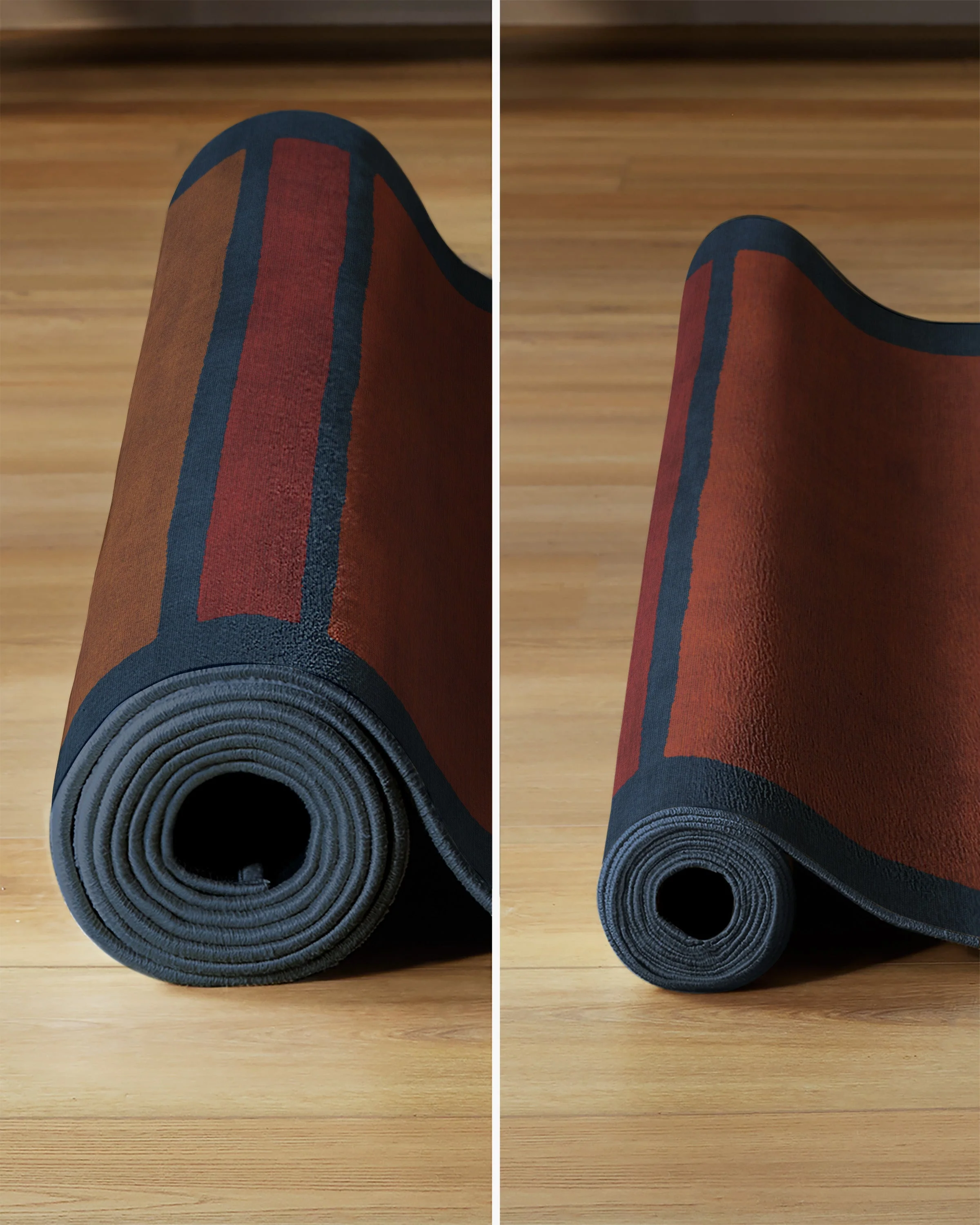 Nina Indigo & Rust Rug by Justina Blakeney