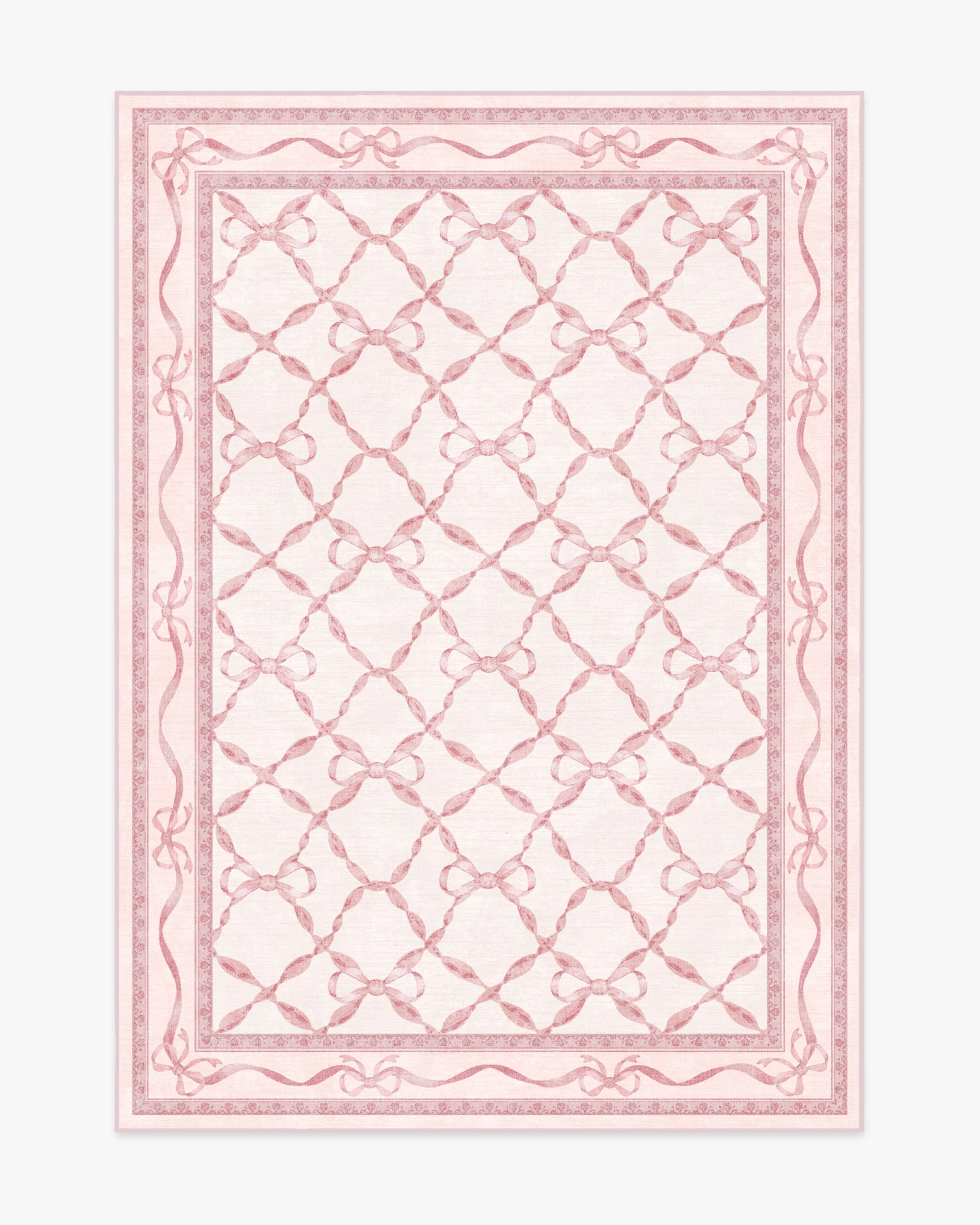 Eloise Pink Flatwoven Rug by Mrs. Alice
