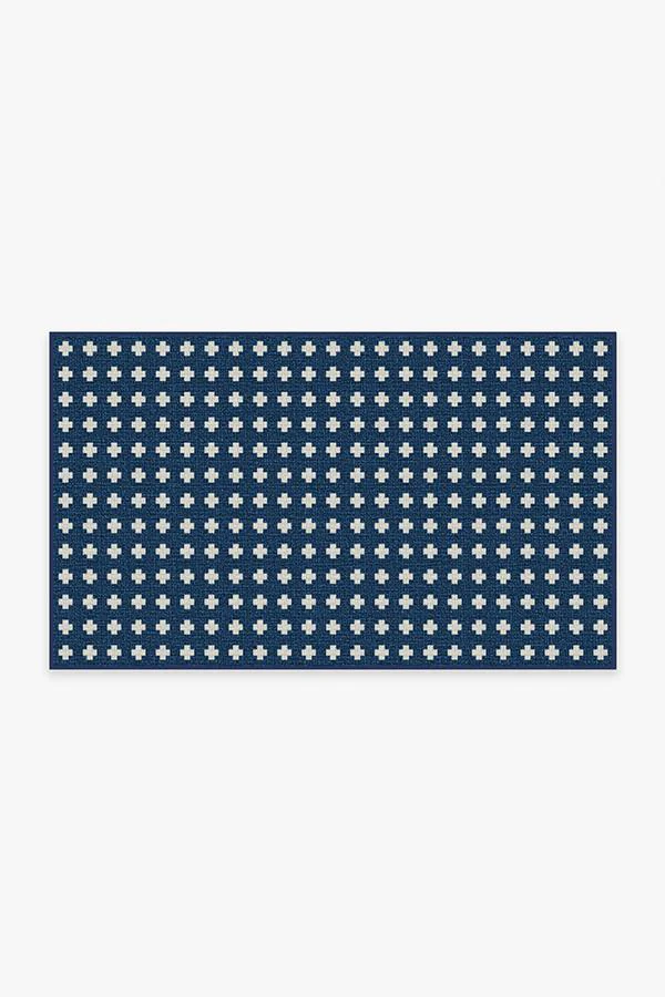Adde Navy Outdoor Rug