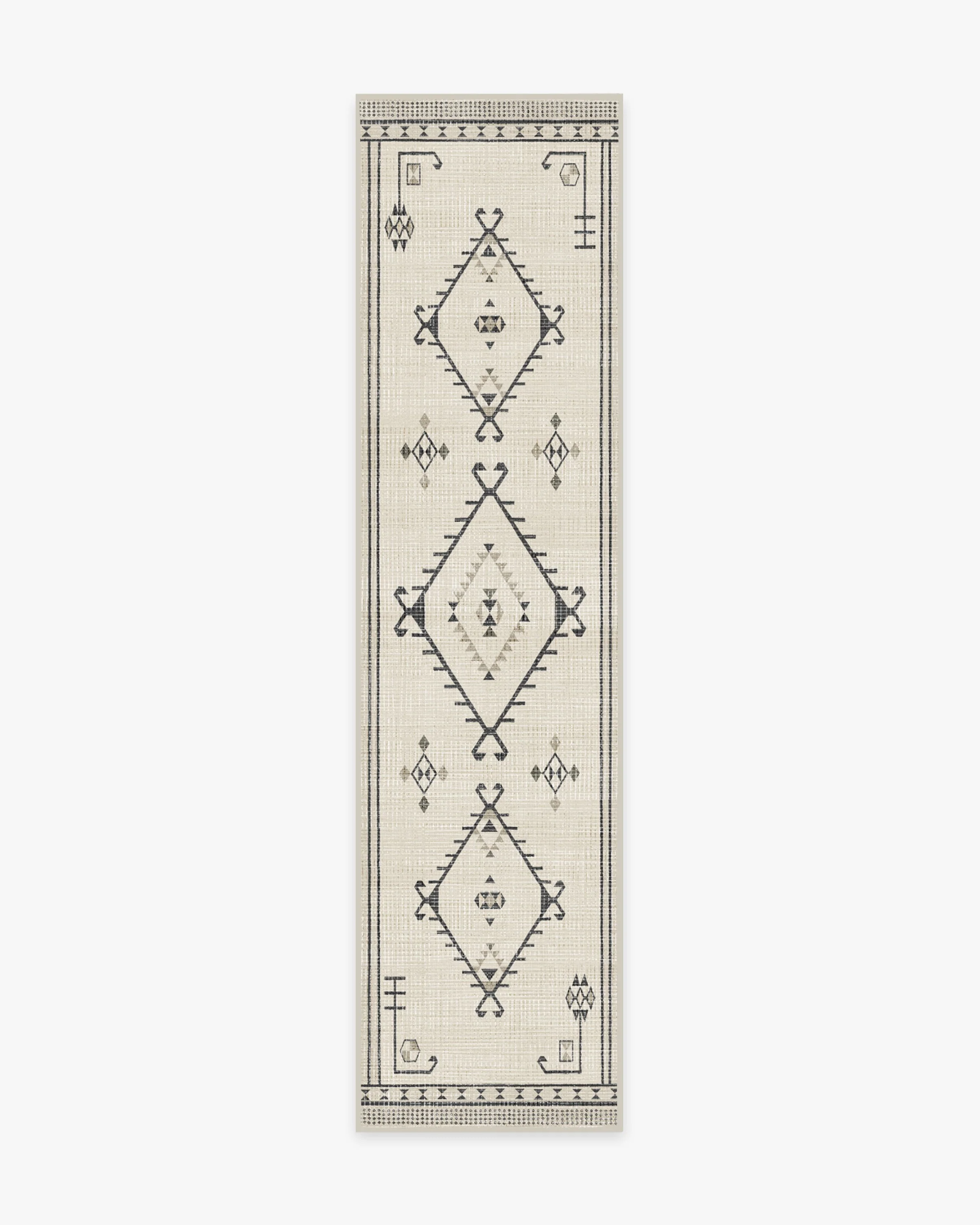 Damali Black & White Rug