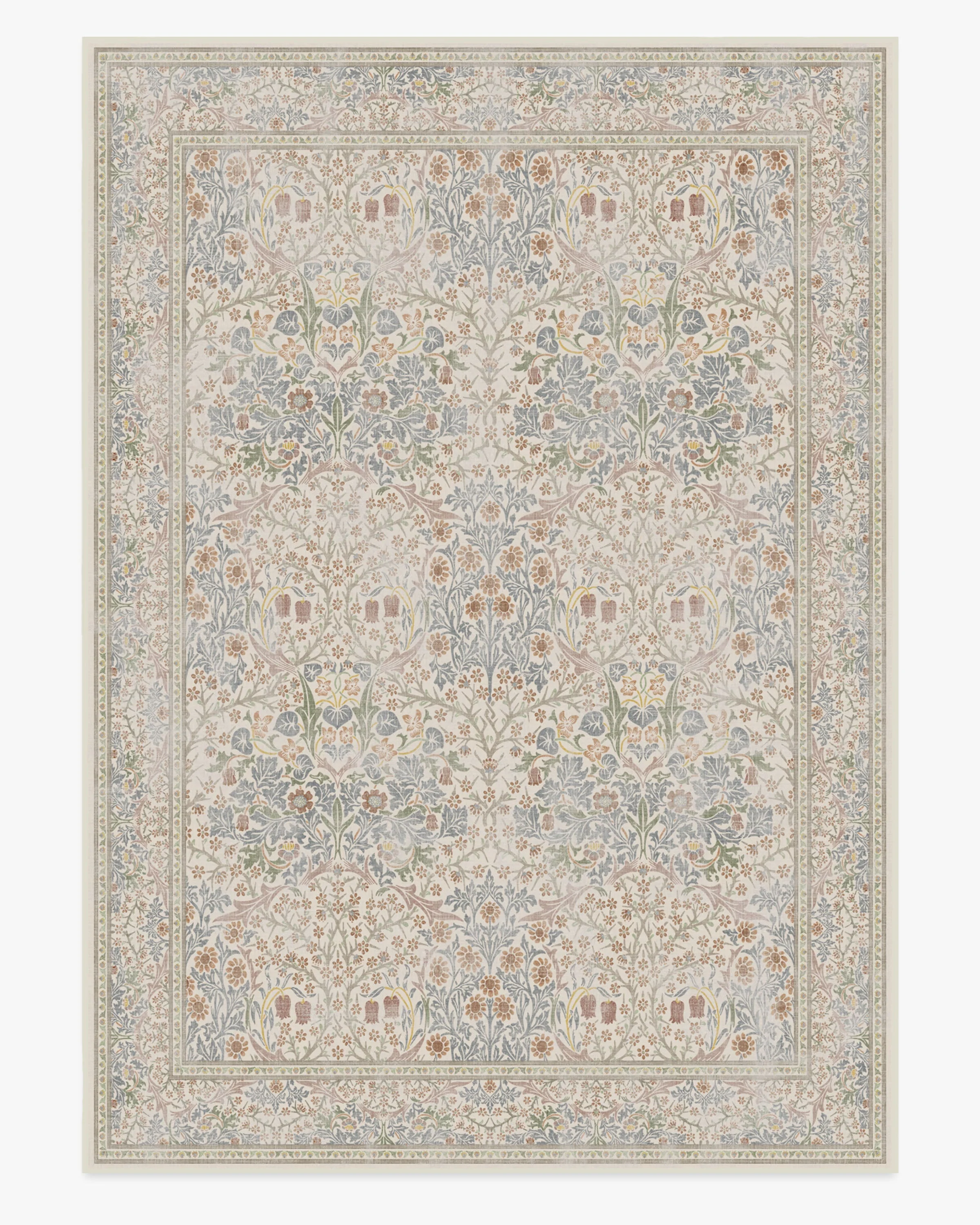 Blackthorn Ivory Rug by Morris & Co.