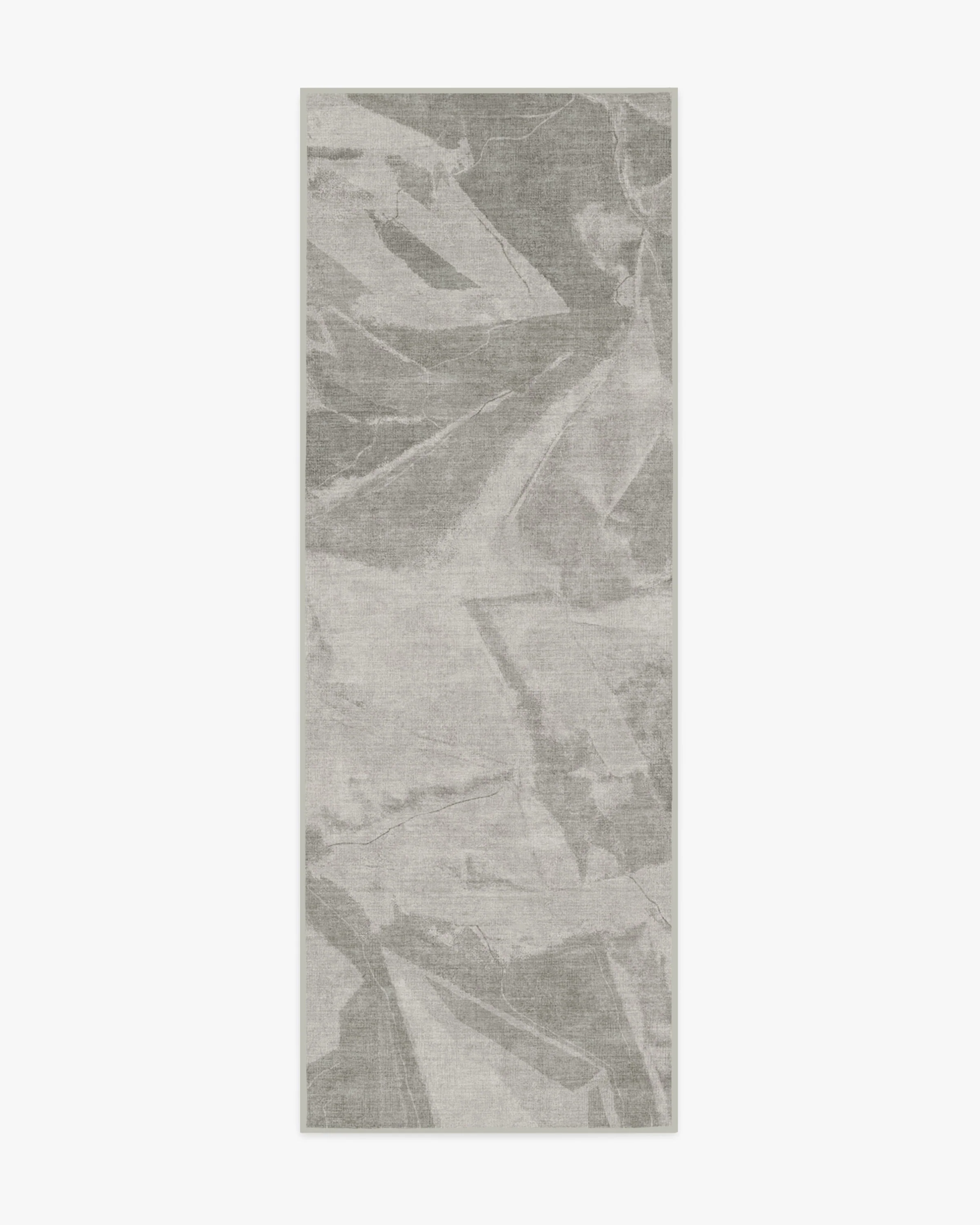 Topo Soft Grey Flatwoven Rug by Architectural Digest