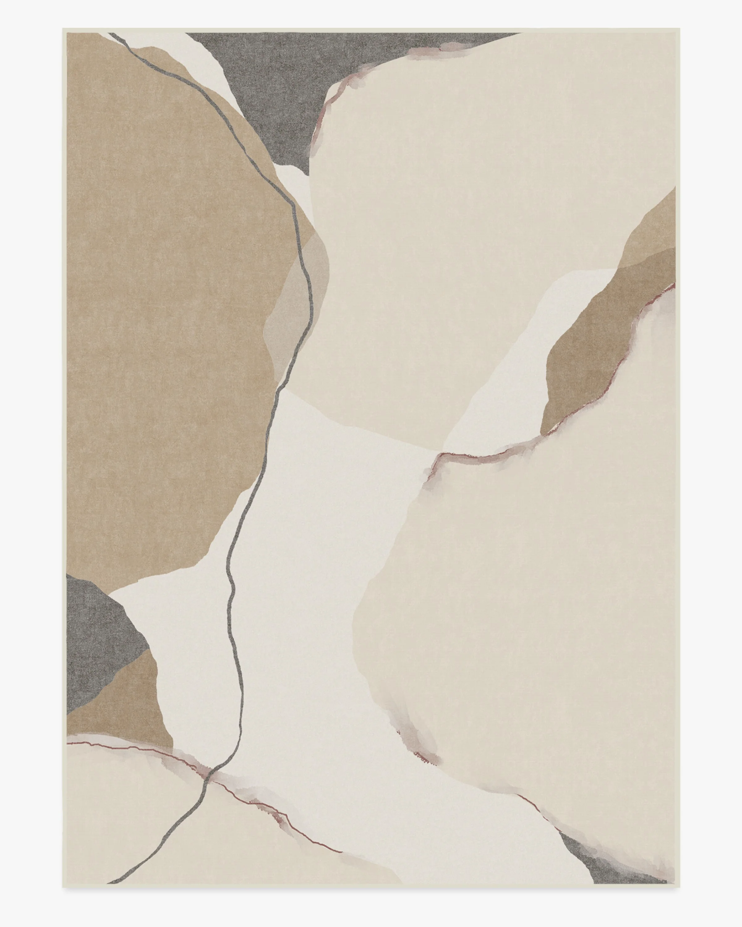Loire Ivory Quartz Rug by Nina Takesh