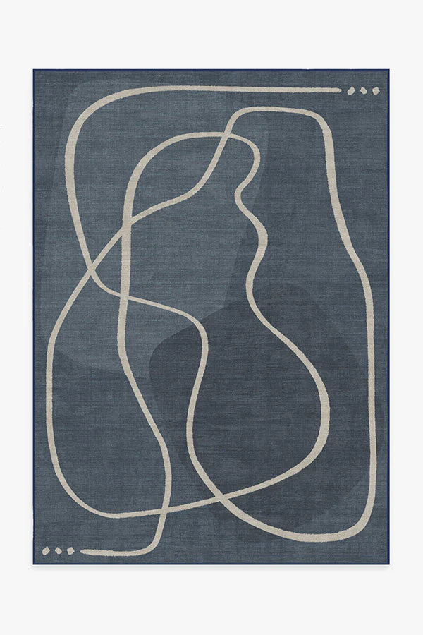 Strova Dusk Blue Rug