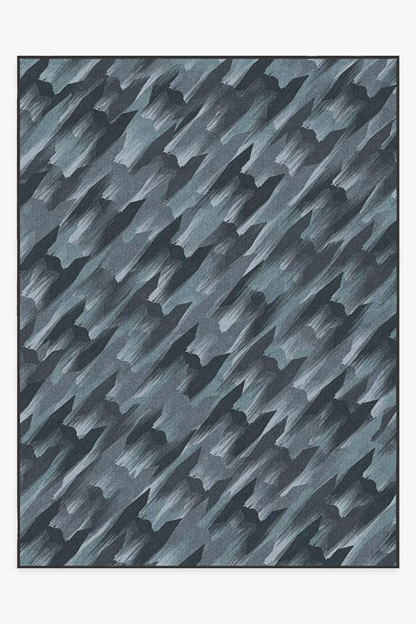 TIE Fighter Houndstooth Blue Flatwoven Rug