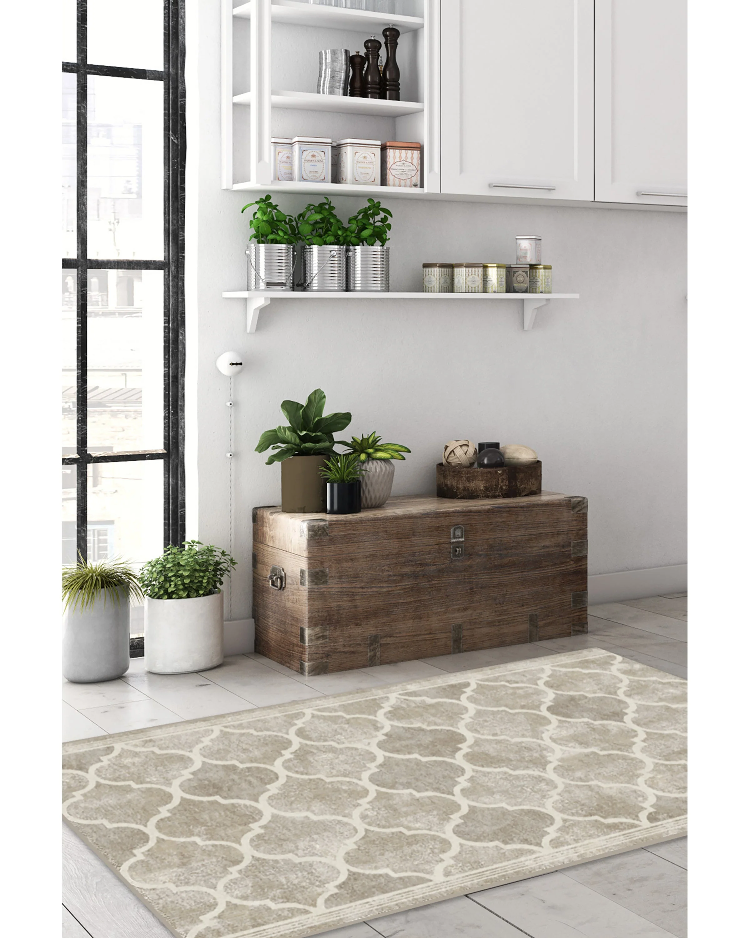 Terali Ash Grey Flatwoven Rug