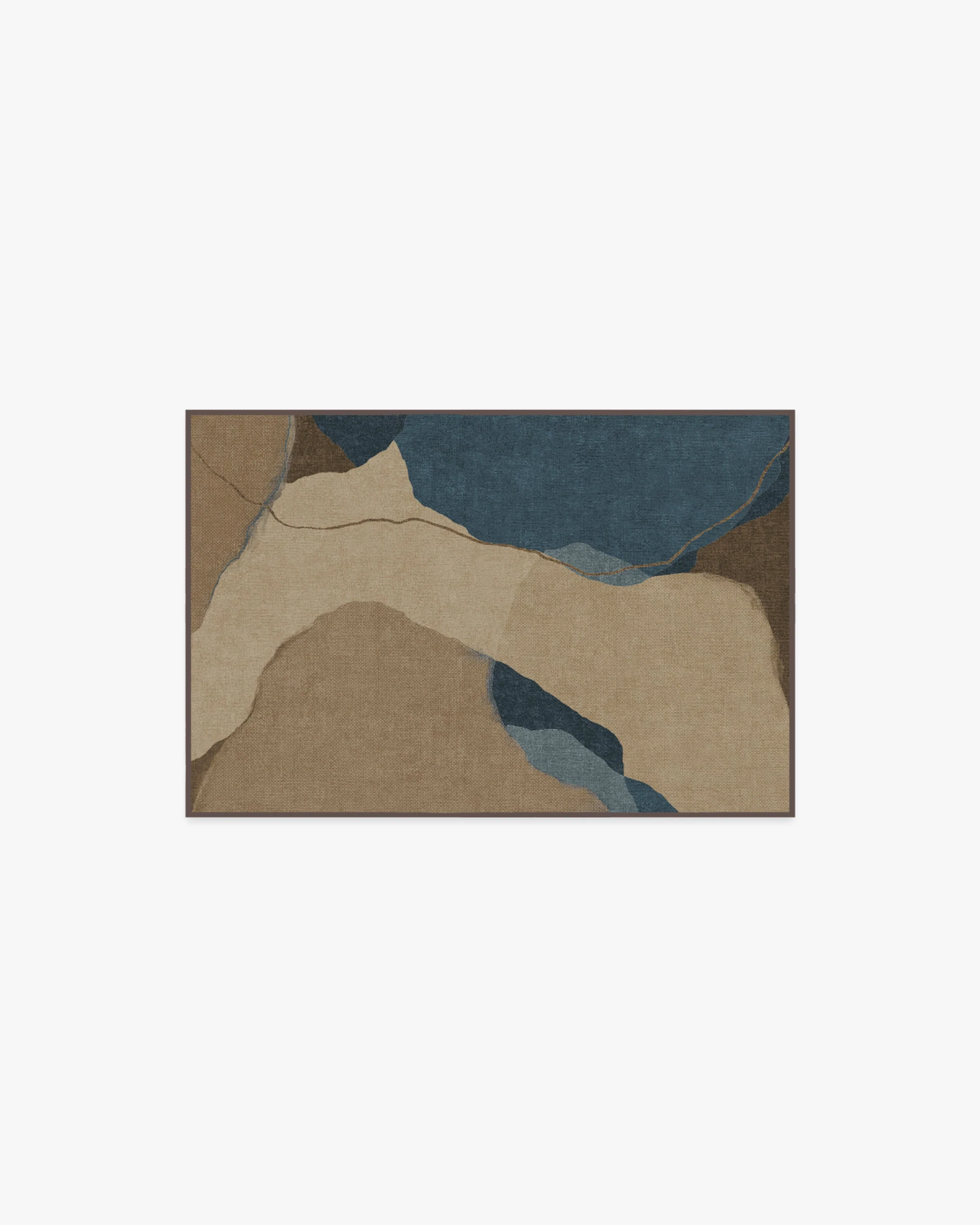 Loire Natural Denim Blue Rug by Nina Takesh