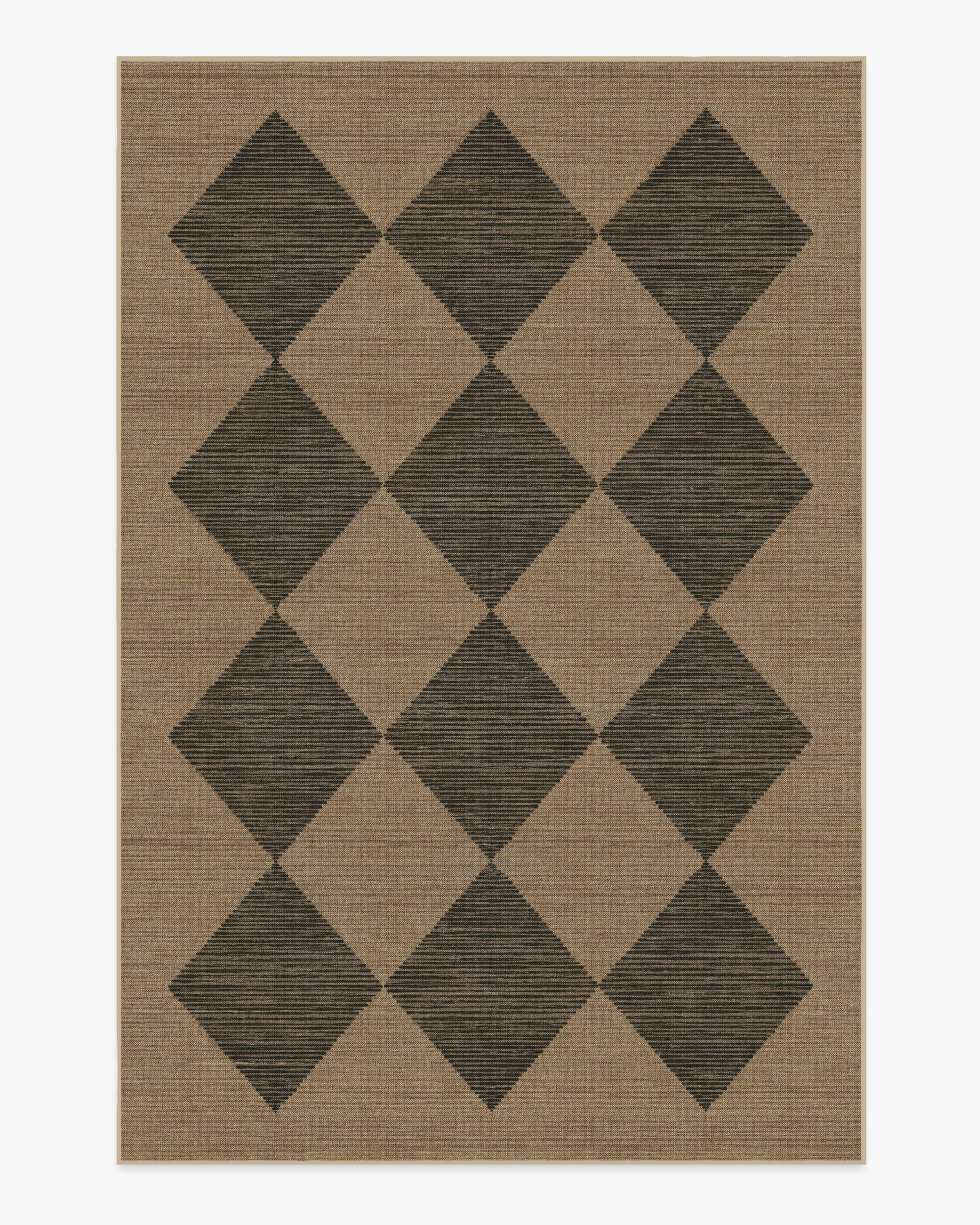 Salerno Soft Black Re-Jute Rug by goop