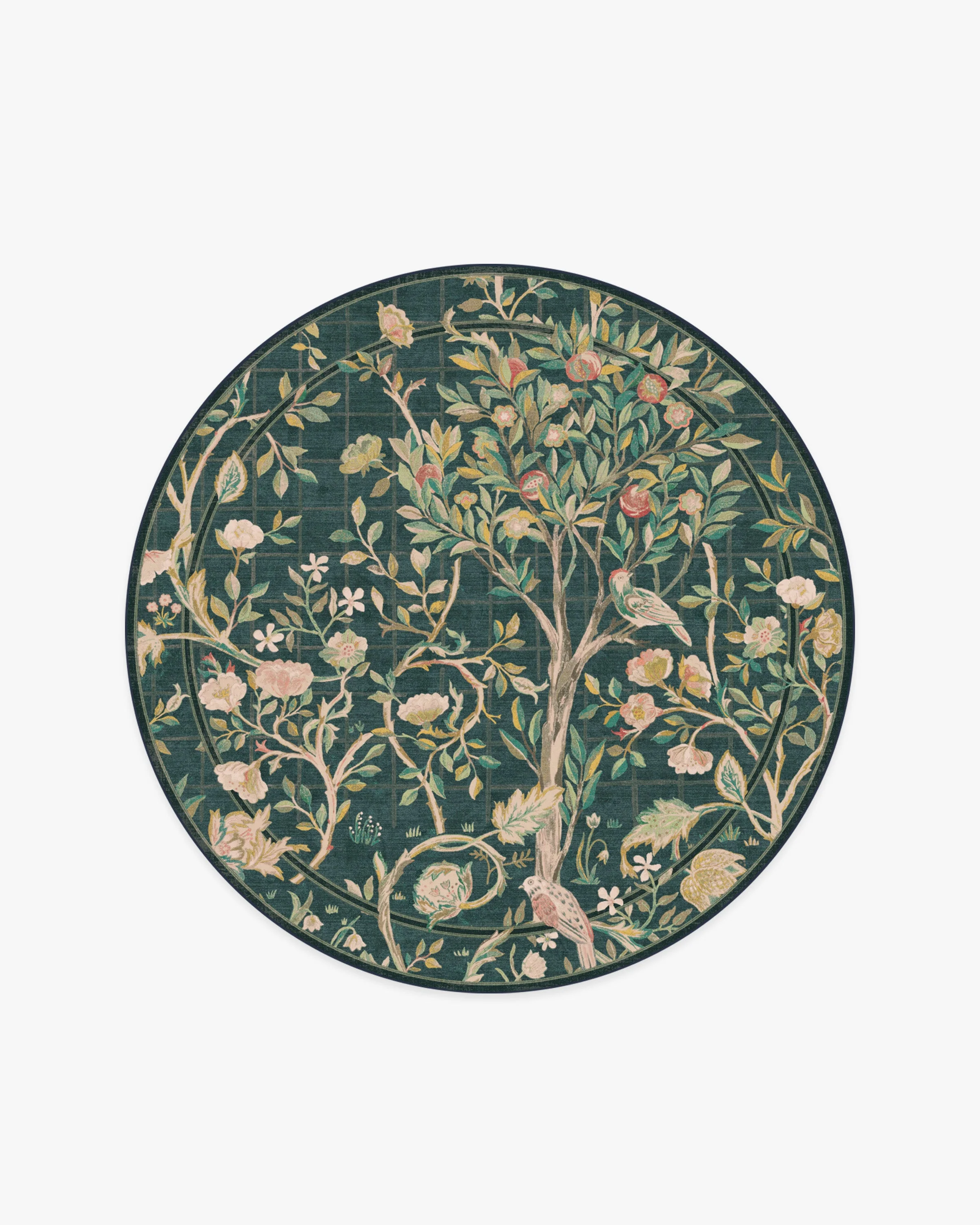 Melsetter Teal Green Rug by Morris & Co.