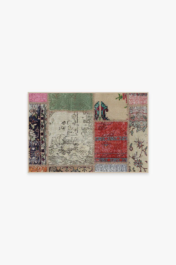 Patchwork Boho Rug