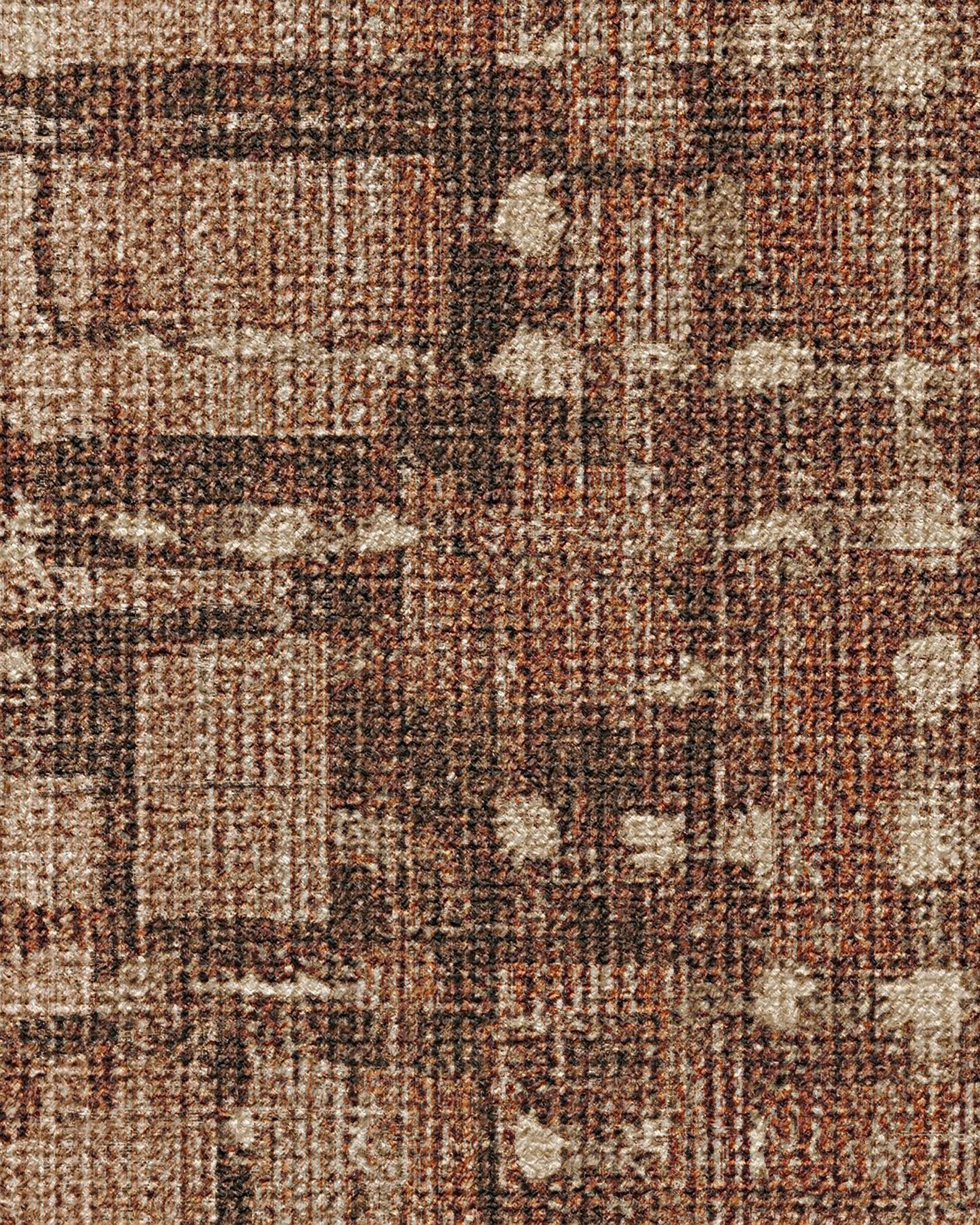 Brooklyn Copper Clay Rug by Architectural Digest