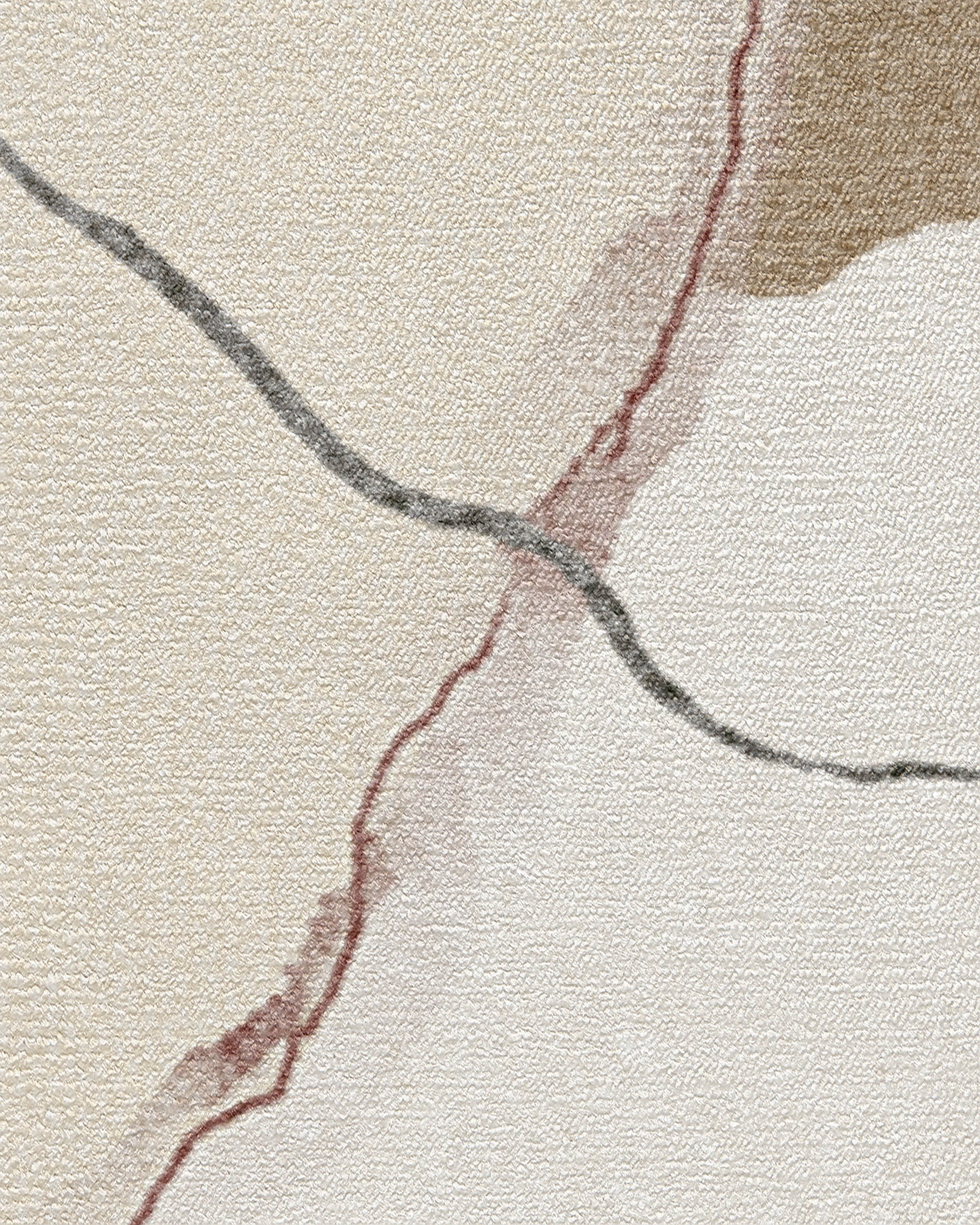 Loire Ivory Quartz Rug by Nina Takesh