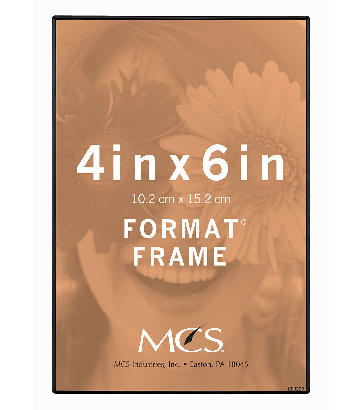 MCS 4x6 Front Loading Black Wall Frame