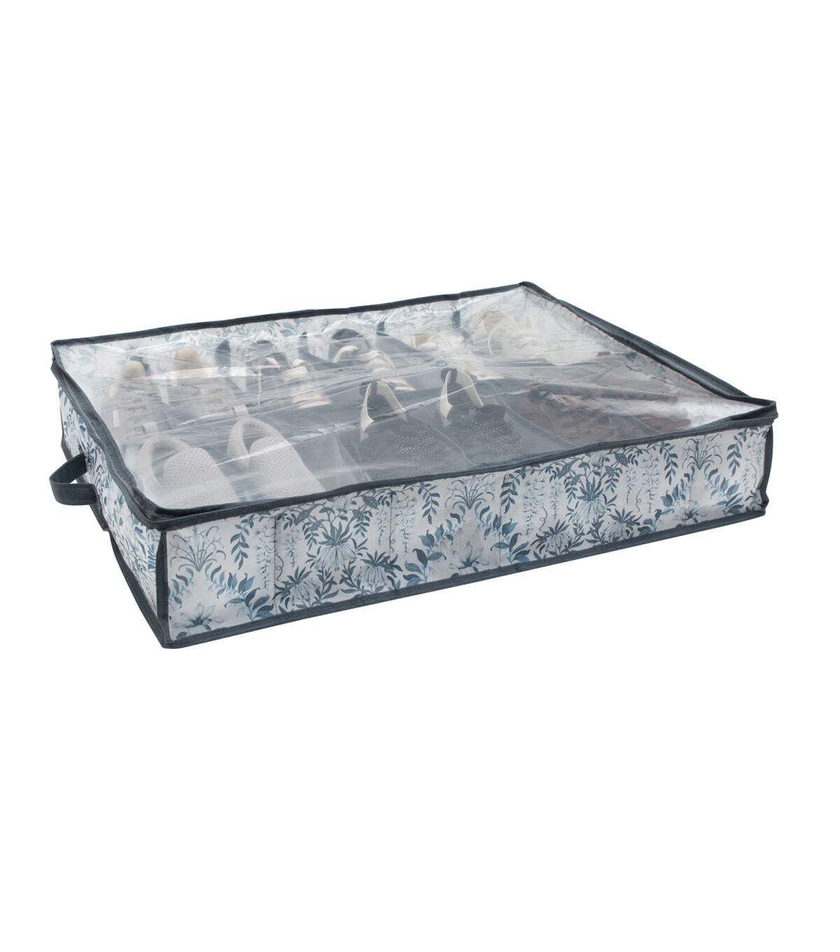 Laura Ashley 29 x 24 Parterre 12 Pair Under The Bed Shoe Storage Bag