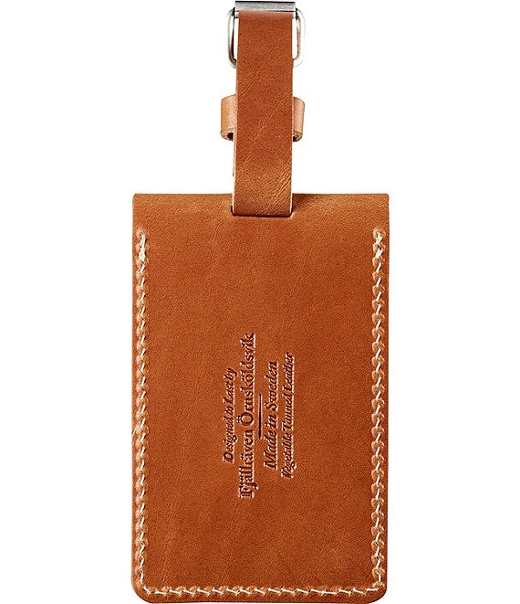 Fjallraven Leather Luggage Tag