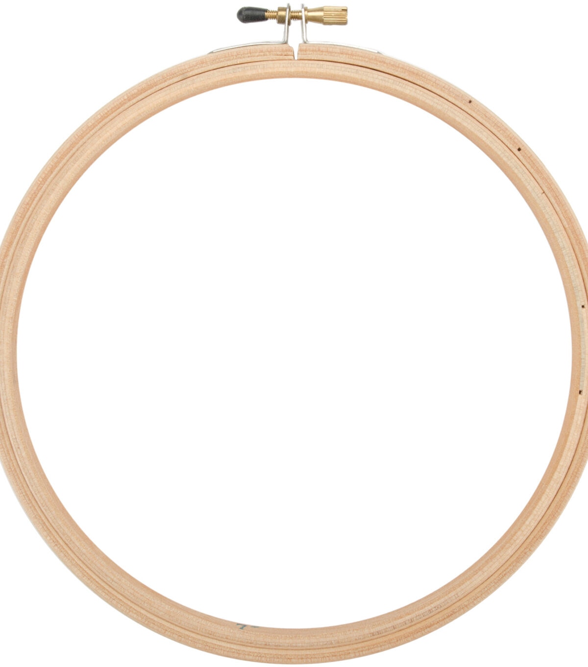 Frank A. Edmunds Wood Embroidery Hoop with Round Edges 7 Natural