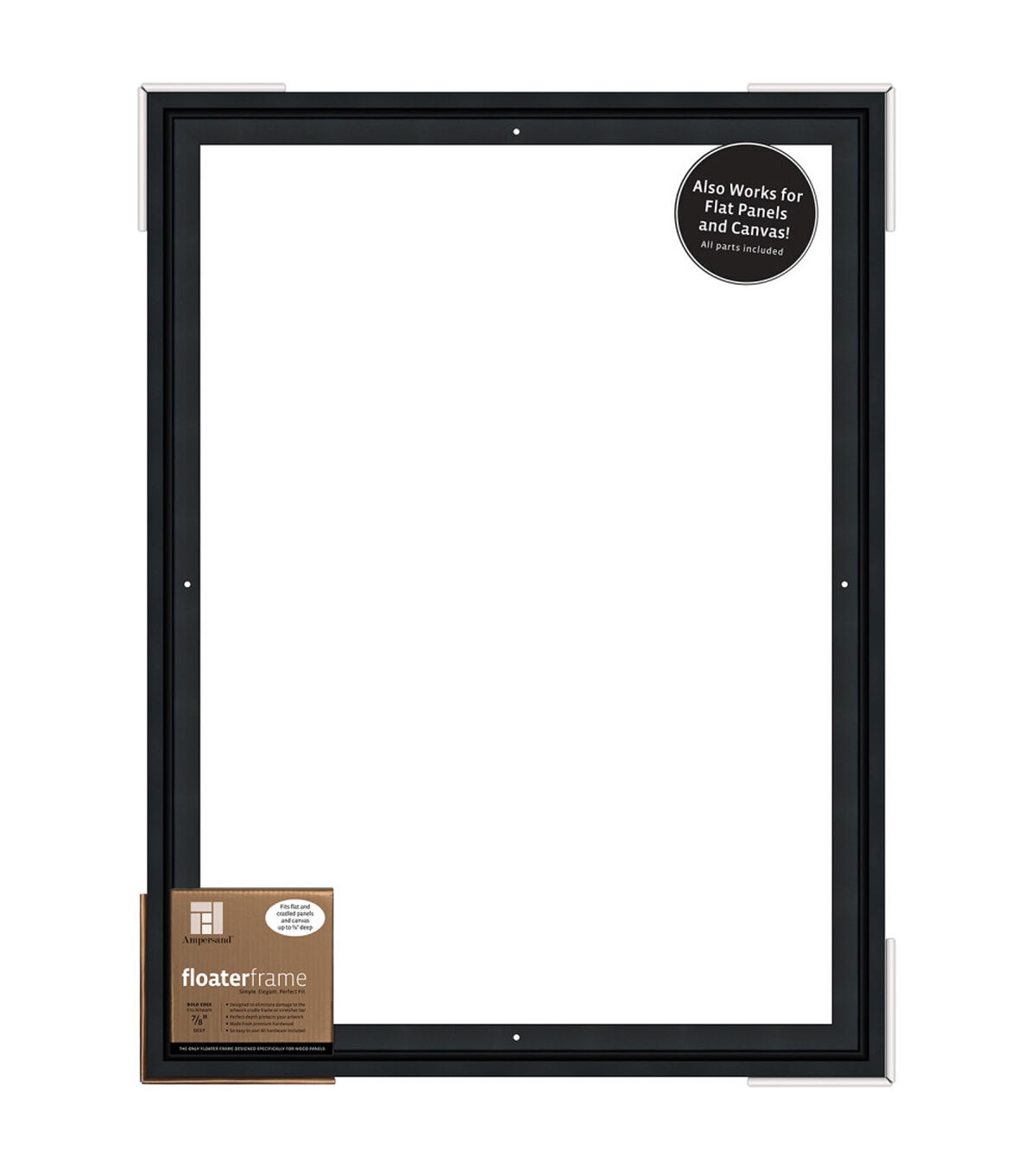 Ampersand Art Floaterframes Bold Edge 18x24