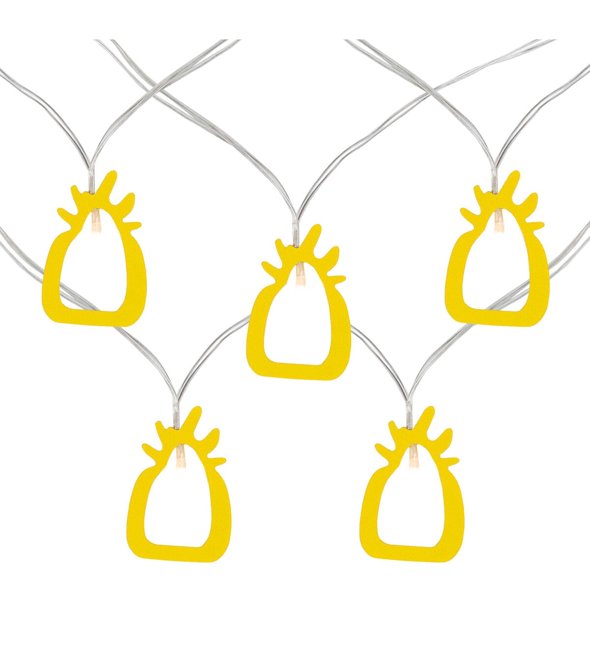 Northlight 10-Count LED Pineapple Fairy Lights - Warm White