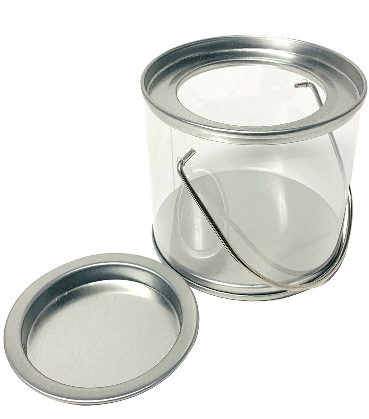 Everything Mary 2.5 x 3.5 Plastic Can With Aluminum Lid & Handles