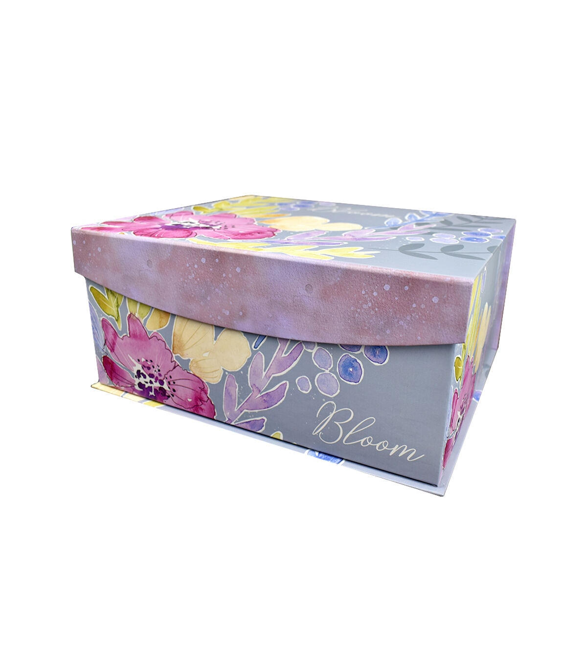 14 Violet Blooms Fliptop Box by Hudson 43