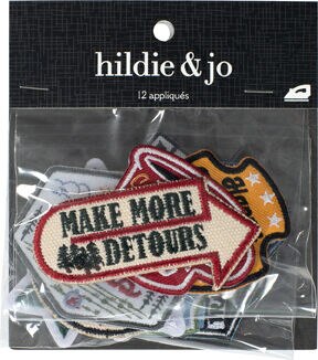 12ct Camping Iron On Patches by hildie & jo