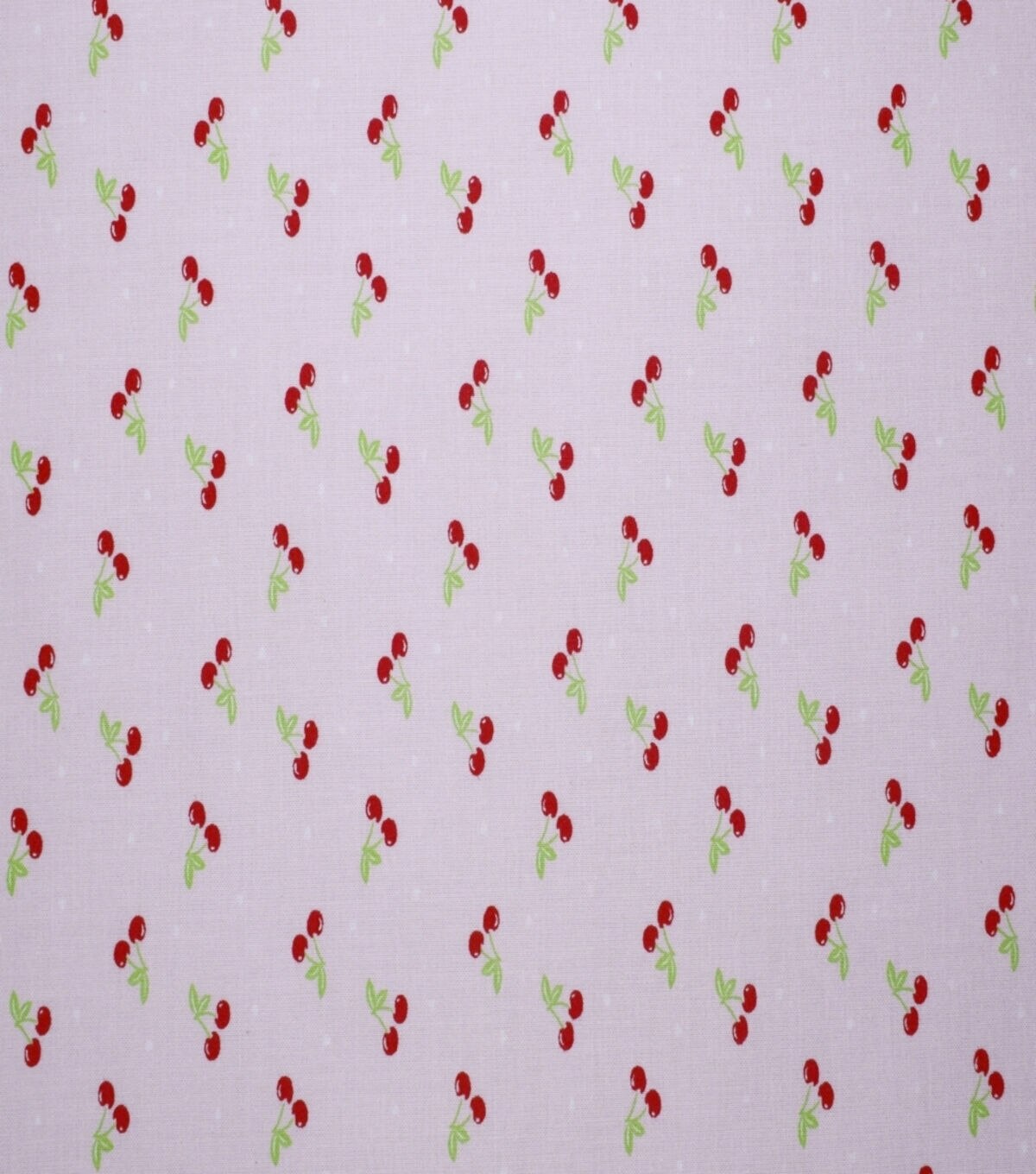 Cherries on Light Pink Quilt Cotton Fabric by Quilter's Showcase