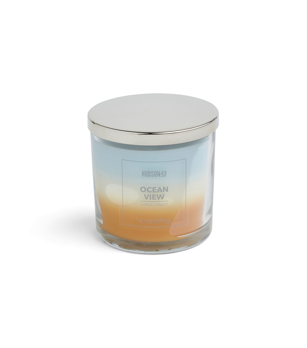 14oz Ocean View Scented Jar Candle by Hudson 43