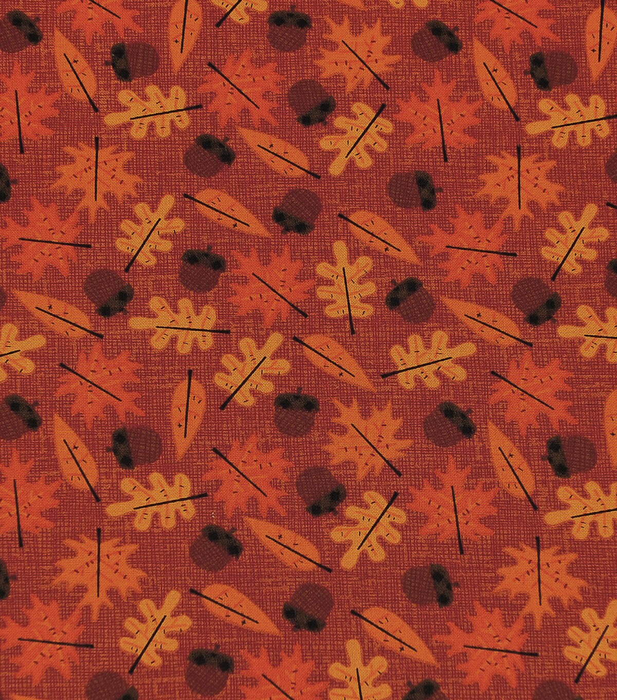 Harvest Leaf Harvest Cotton Fabric